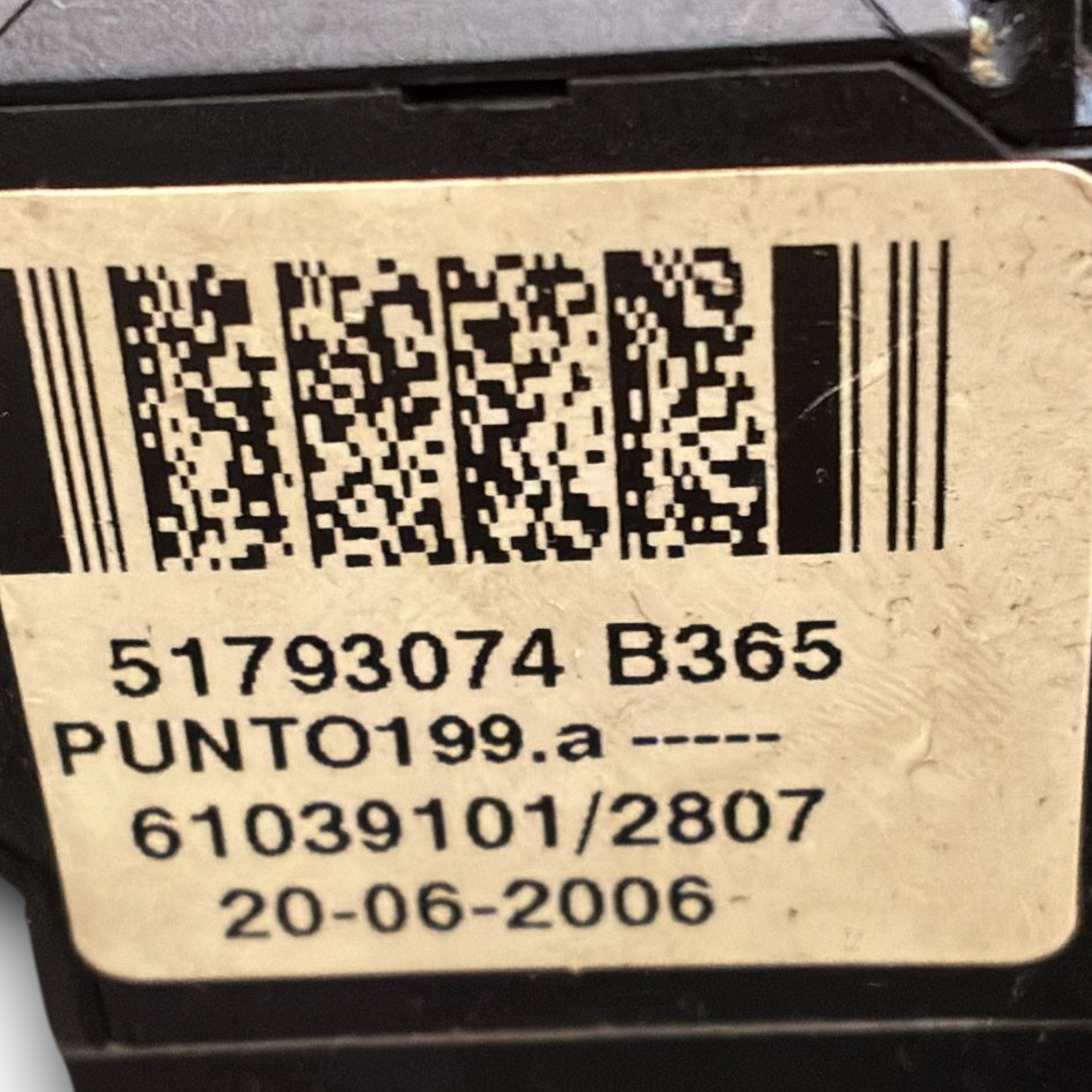 Ignition block fiat grande punto code: 51793074 (2005 - 2018) 