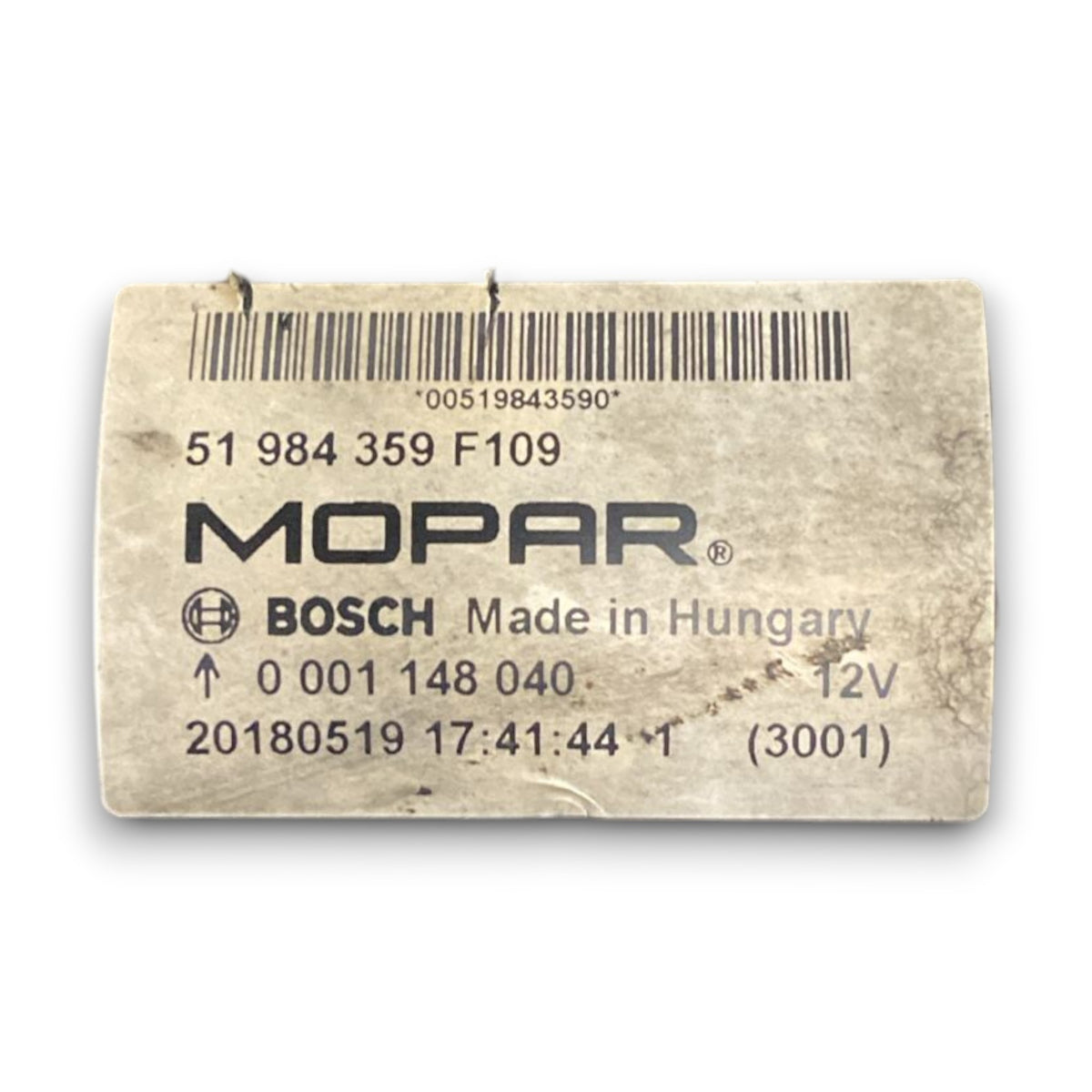 Motorino avviamento alfa romeo giulietta cod . 51984359f109 1.6 diesel (2010 > 2020)