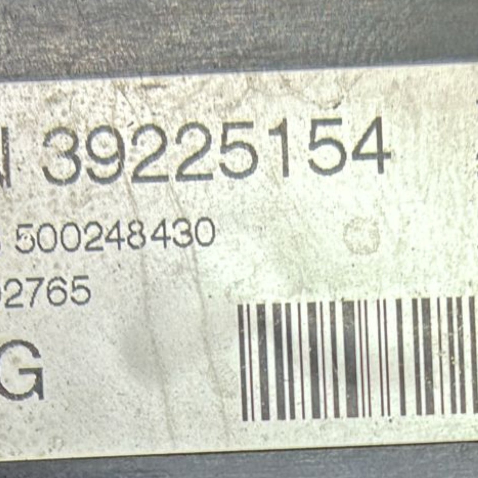 Generator Opel Astra K Cod. 39225154 1.5 Diesel (2015 > 2021) 
