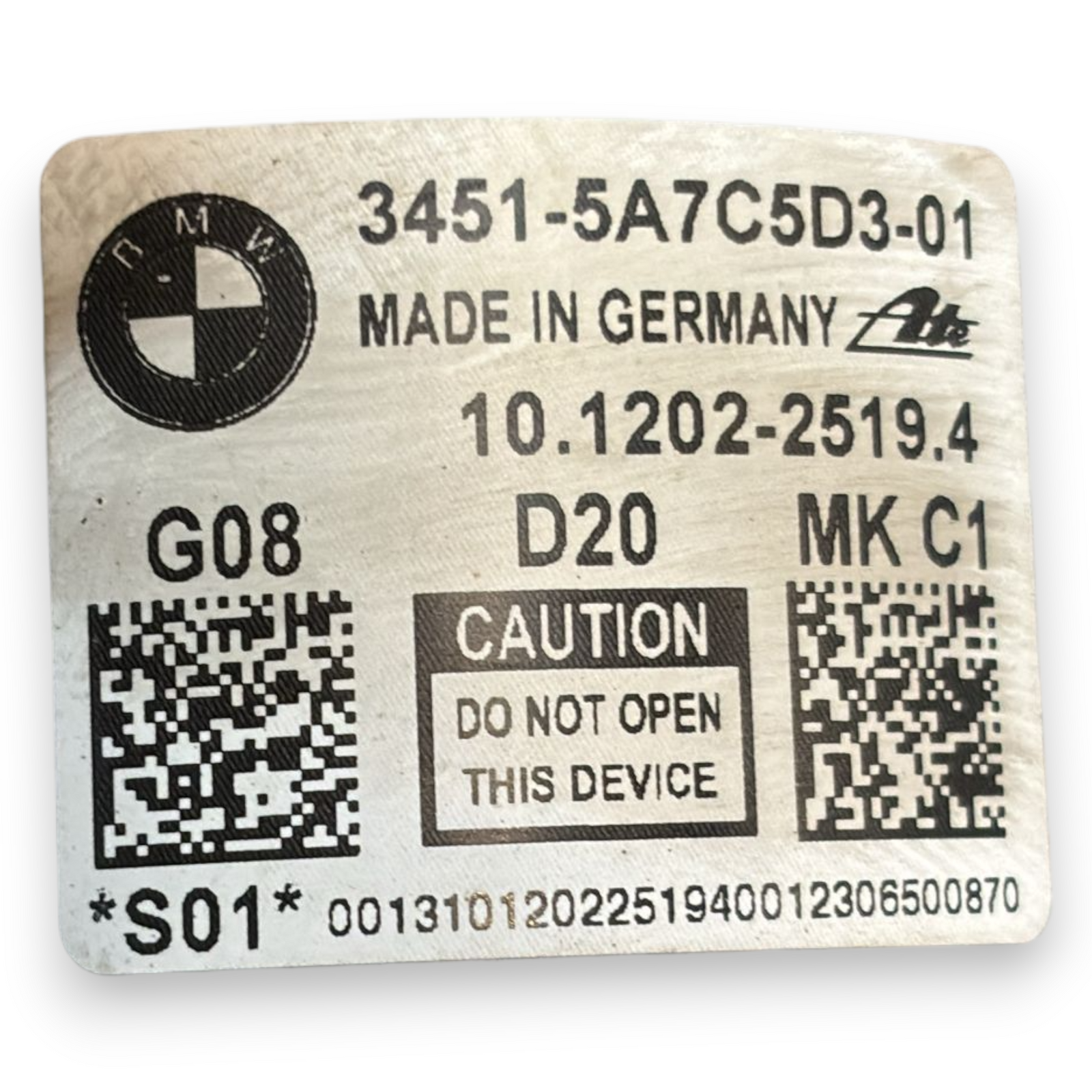 Pompa servofreno bmw ix3 g08 2.0 diesel cod:3451-5a7c5d3-01 (2021-)