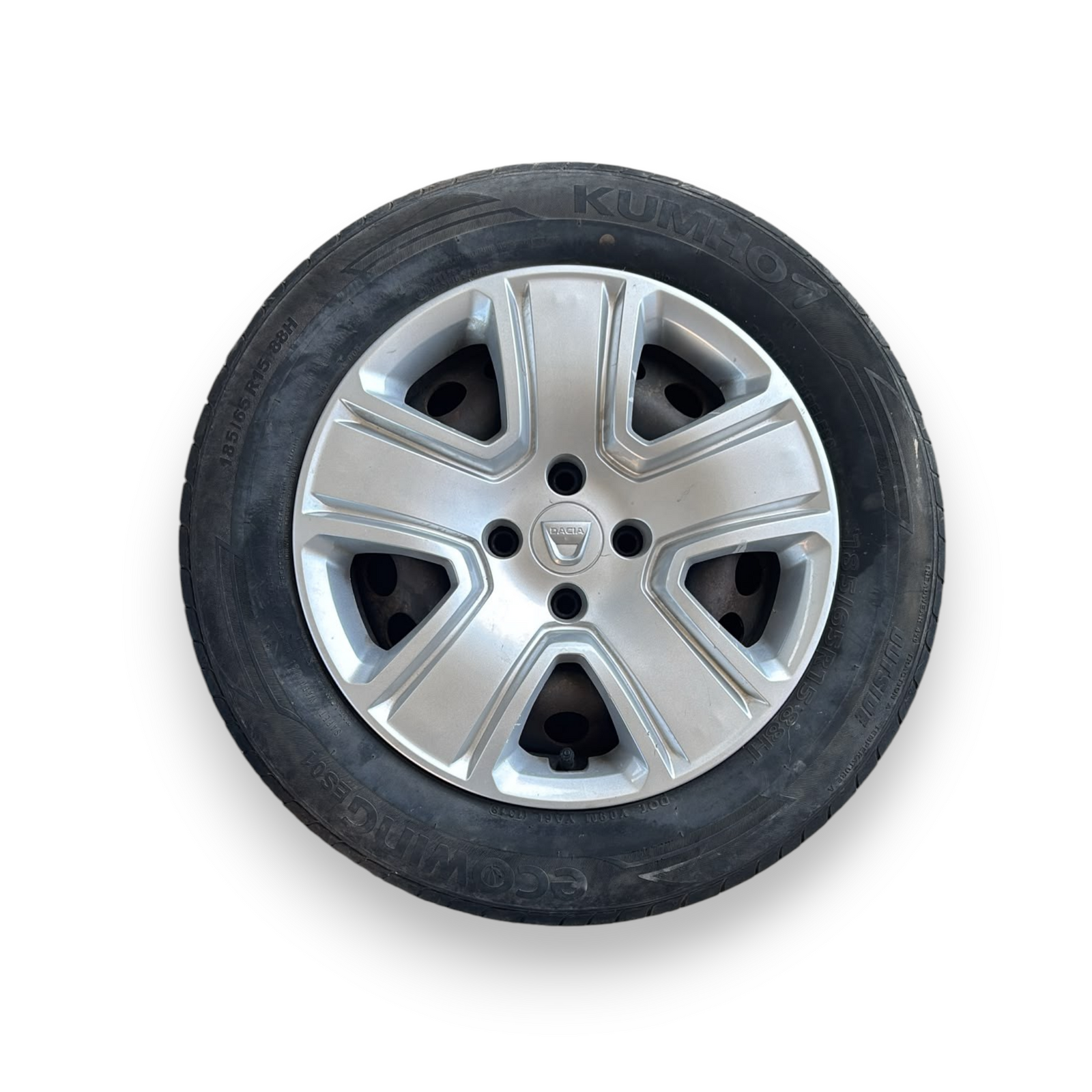 Jante en fer Dacia Sandero II (185/65/R15) (2012-2021) + cache-jante 