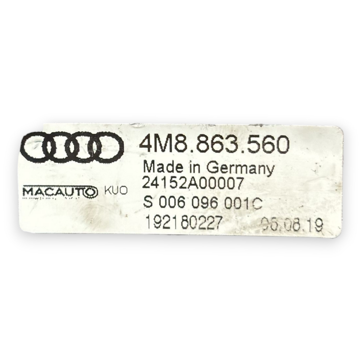 Mecanismo / motorcito de toldo enrollable trasero audi q8 cod:4m8863560 (2018-) 