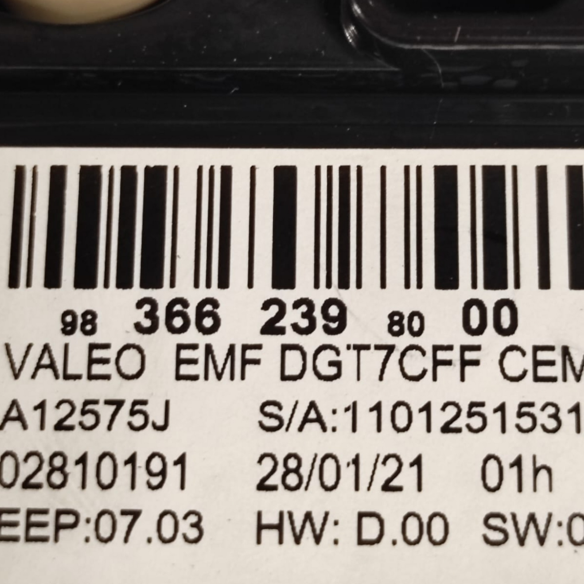 Anzeige / Autoradio Citroen C3 Cod: 983662398000 (2016-2023) 
