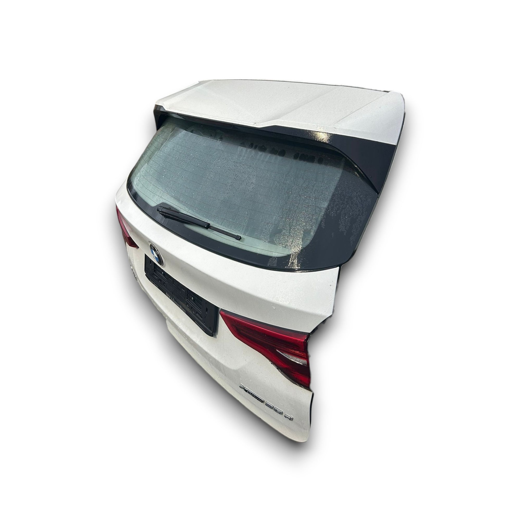 Hayon blanc BMW X3 (G01) (2017 > 2024) capot arrière 