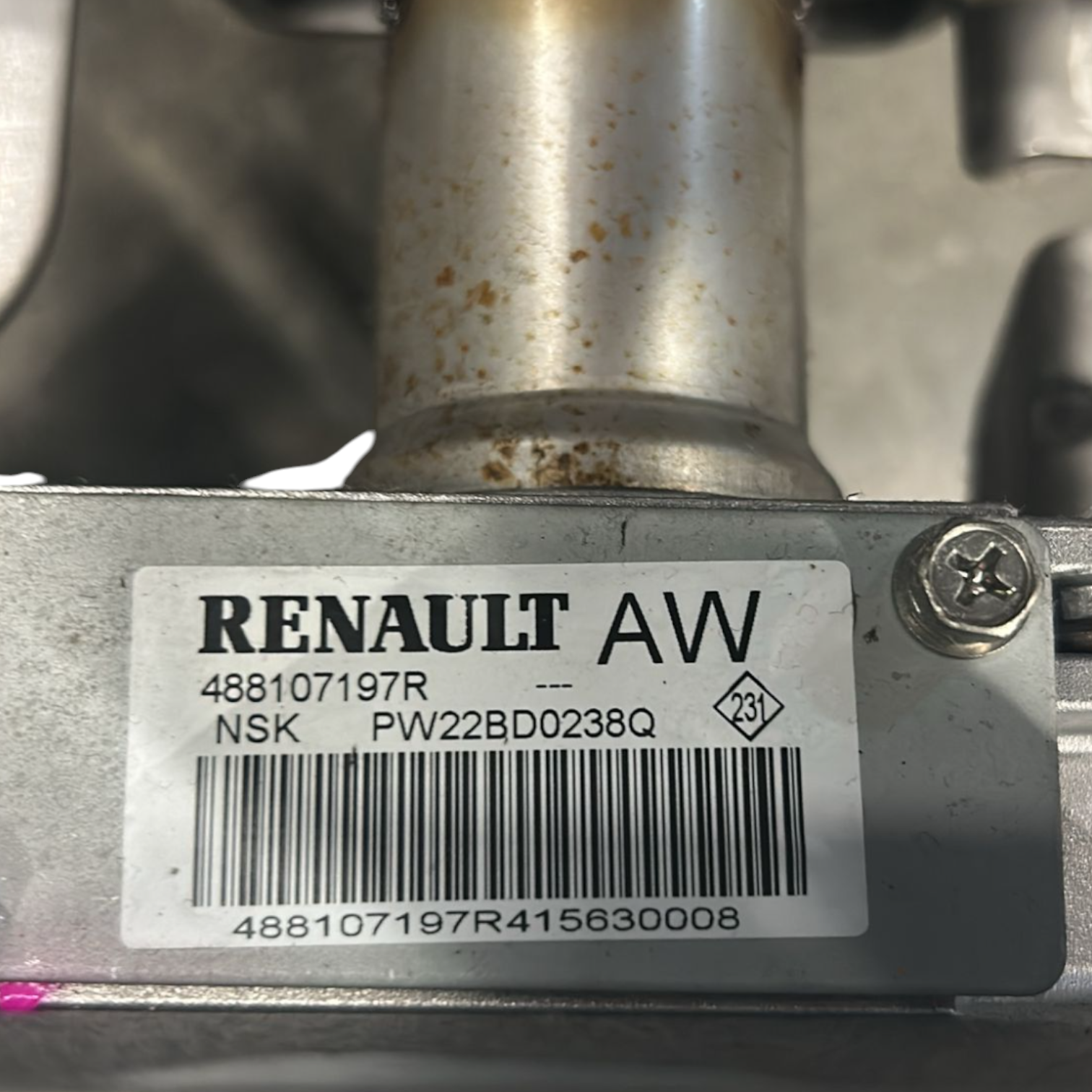 Steering column / steering tube Renault Kadjar 1.5 diesel code: 488107197R (2015 > 2022) 