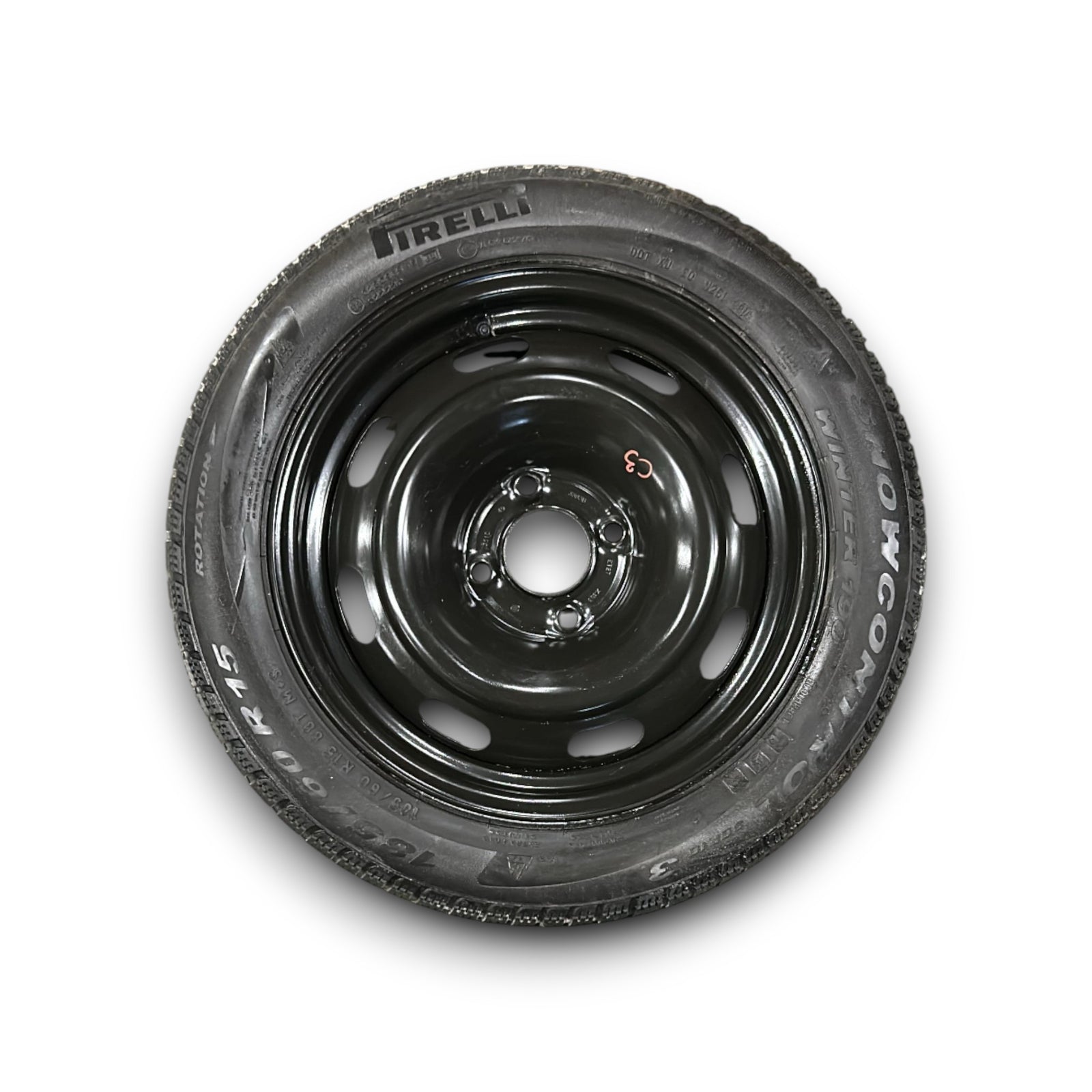 Rezervni kotač Citroen C3 III (4 rupe / 185 / 60 r15) (2016 > 2023) 