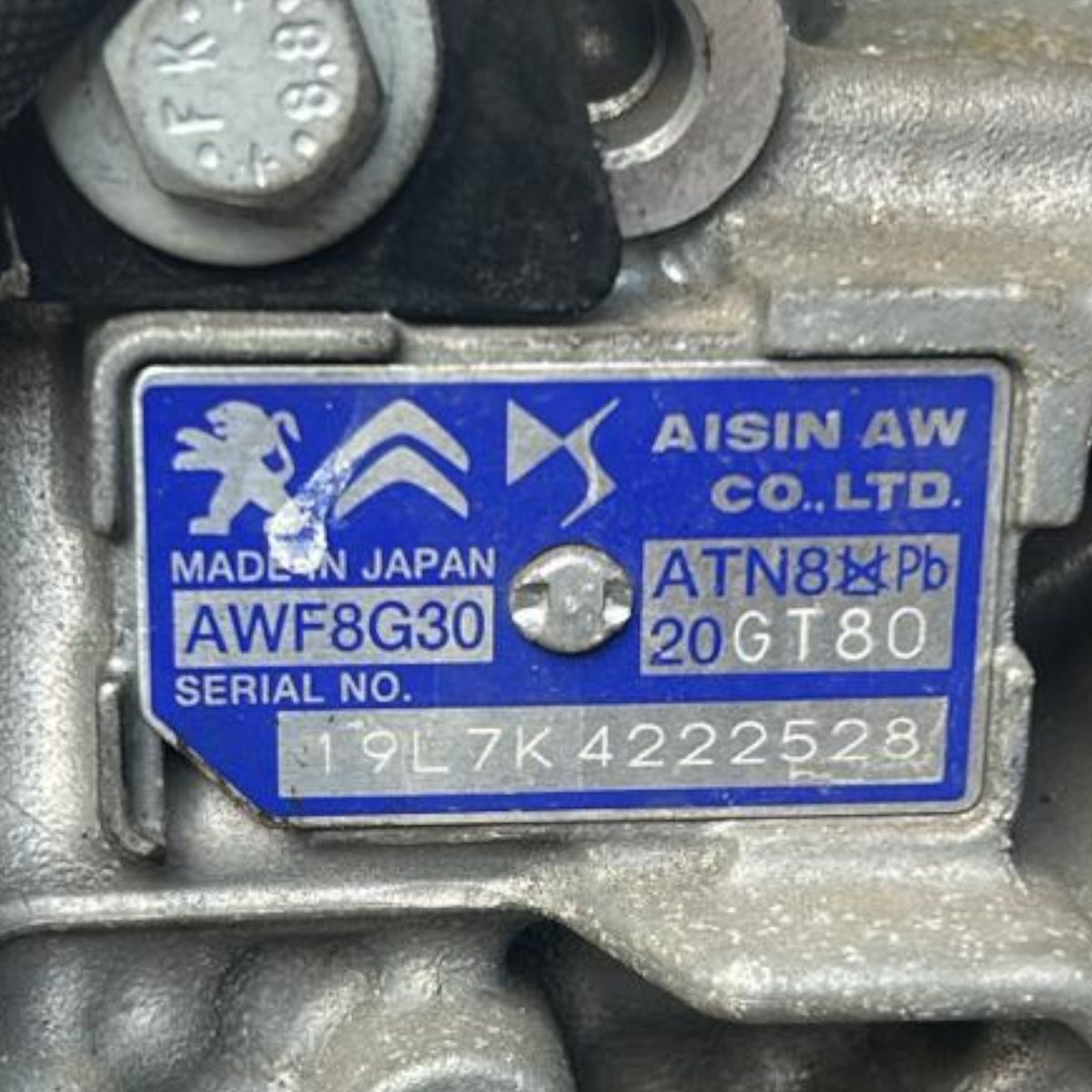 Cambio automatico Peugeot 2008 20gt80 1.5 diesel (2019 > )