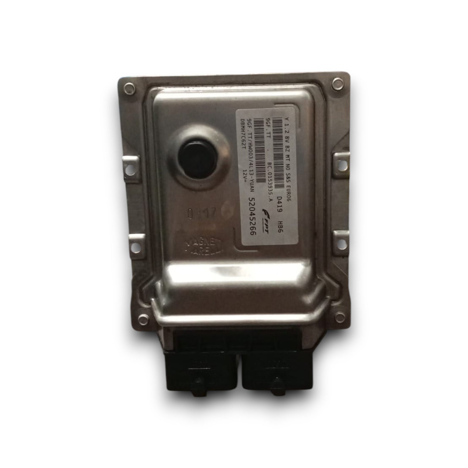 Centralna enota ECU motorja Lancia Ypsilon II koda . 52045266 1.2 bencin (2011 > 2024) 