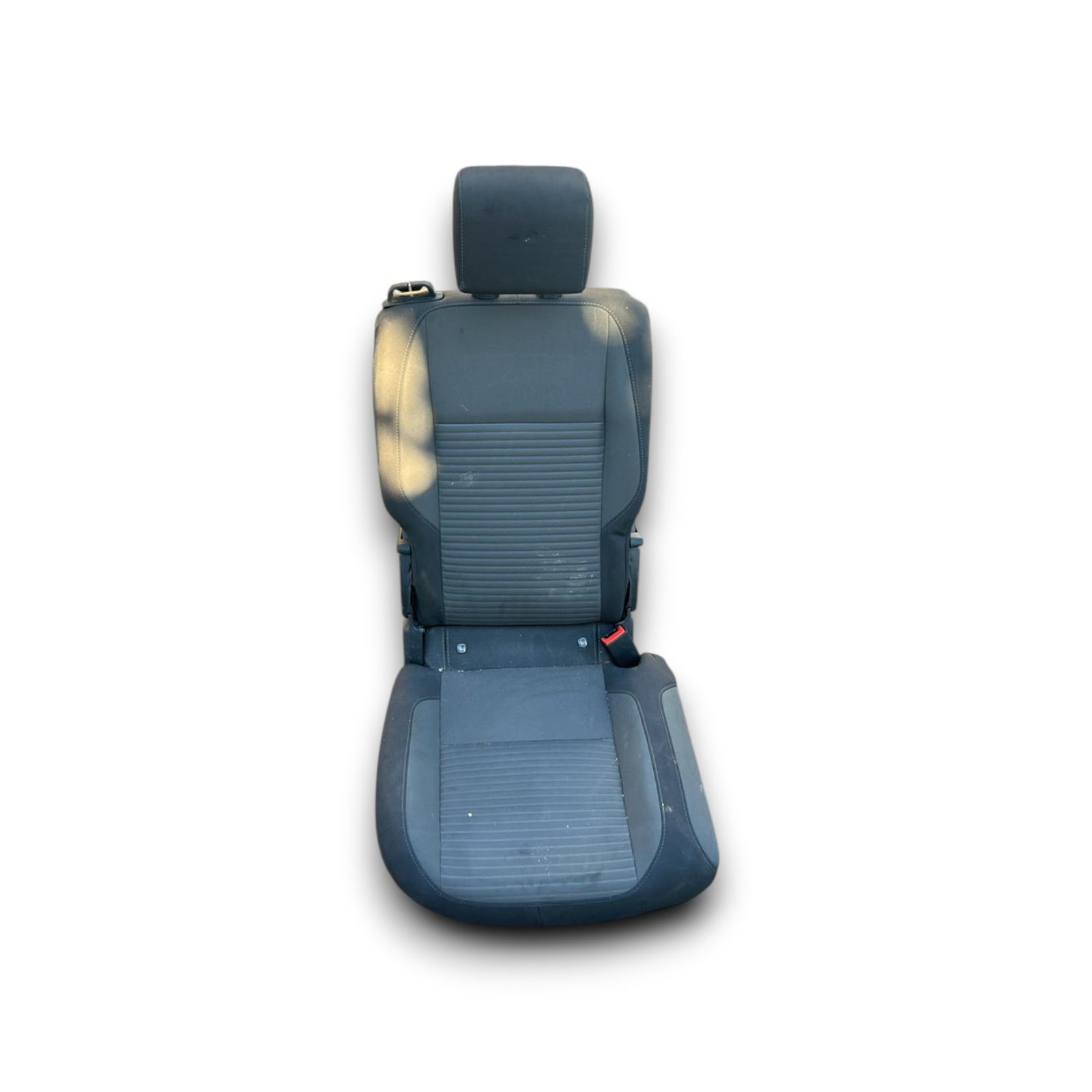 Zadnje desno sedež iz blaga Ford C - Max (2010 > 2019) črne in svetlo sive barve 