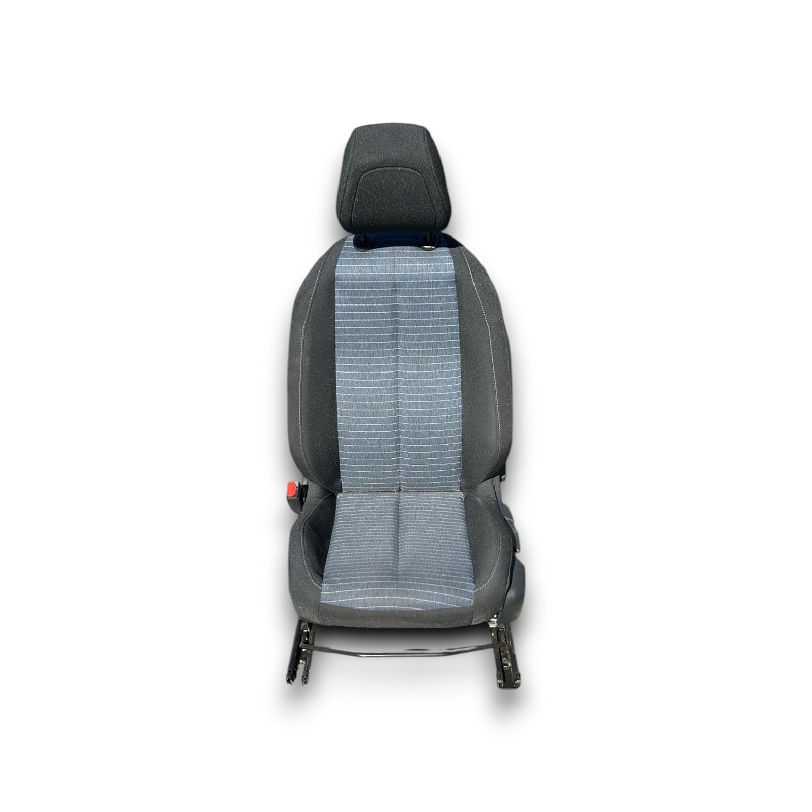 Siège avant conducteur Opel Corsa F (2019 > ) en tissu noir et bleu 