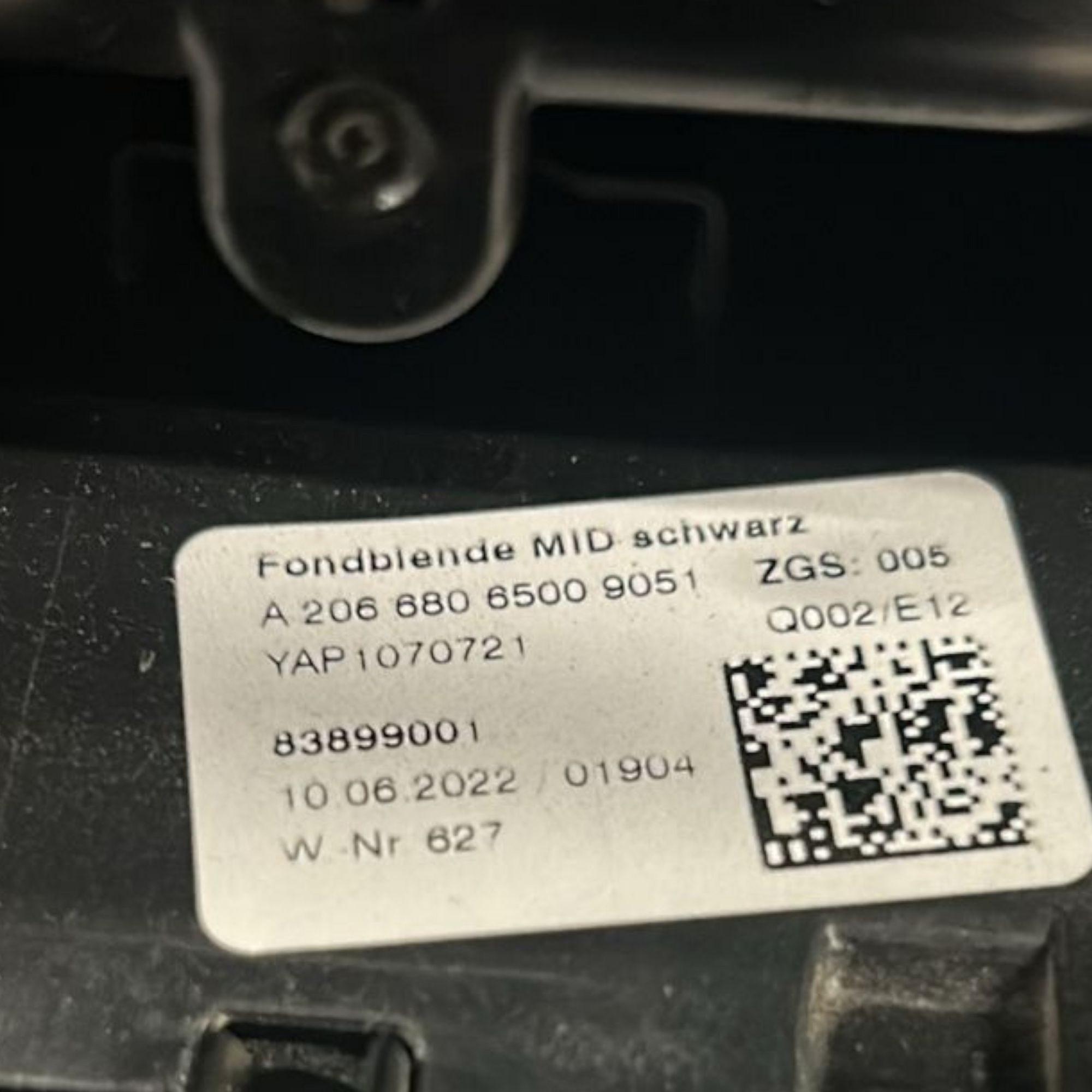 Bocchette aria posteriore mercedes benz classe c w206 cod:A20668065009051 (2021 >)