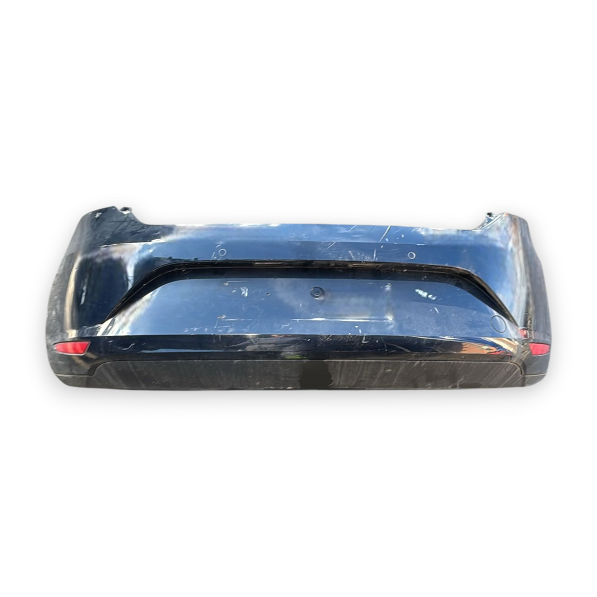 Parachoques trasero azul seat leon III cod:5f0807421 (2013-2019) 
