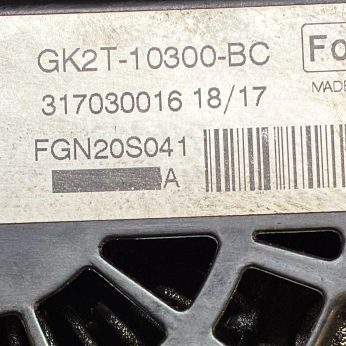 Alternator Ford Transit 8 Cod. GK2T-10300-BC 1.5 Diesel (2014 >) 