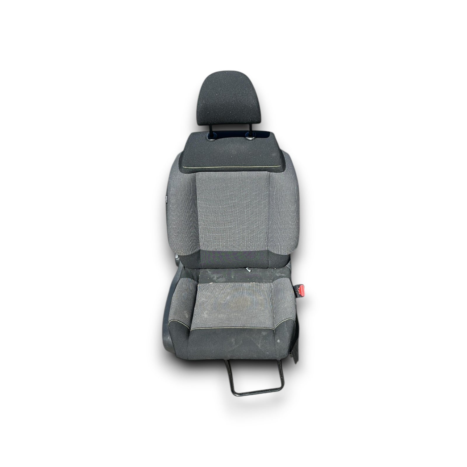 Siège avant passager Citroen C3 III (2016 > 2023) en tissu noir et gris 