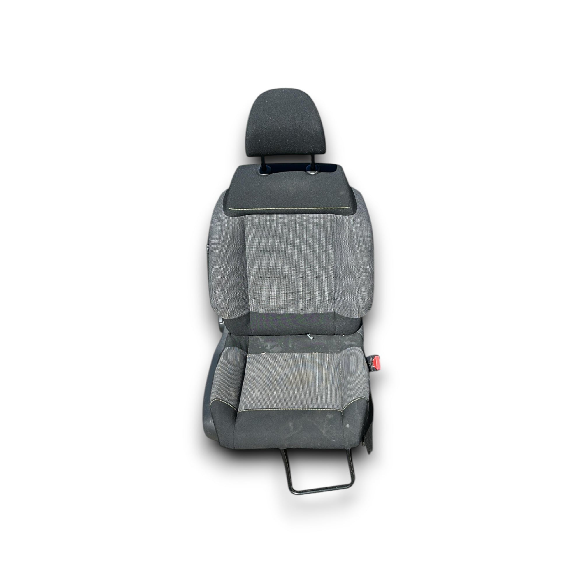 Siège avant passager Citroen C3 III (2016 > 2023) en tissu noir et gris 