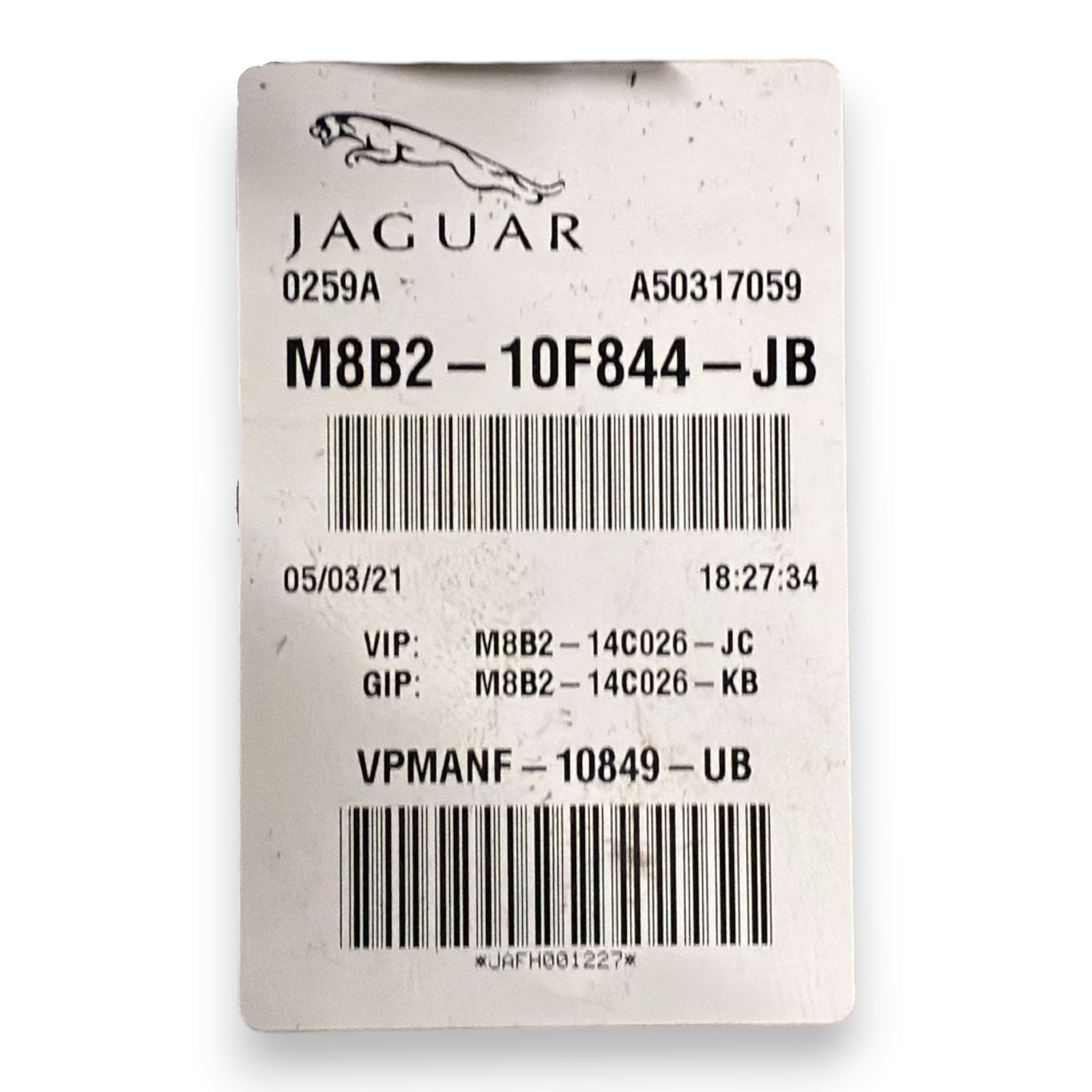 Virtual speedometer / odometer land rover l663 cod:m8b2-10f844-jb (2019-) 