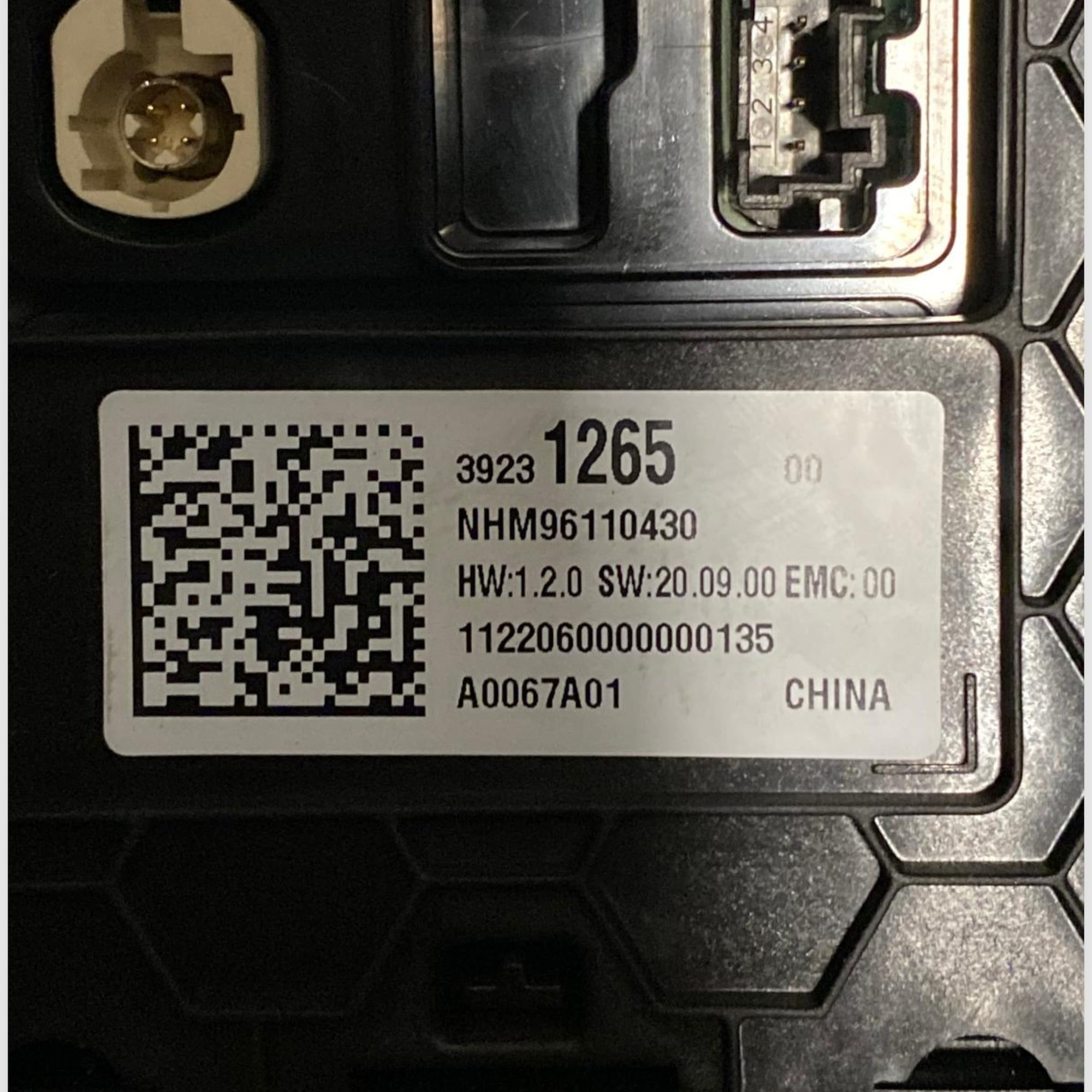 Scherm / display Opel Corsa F (2019-) COD: 39231265