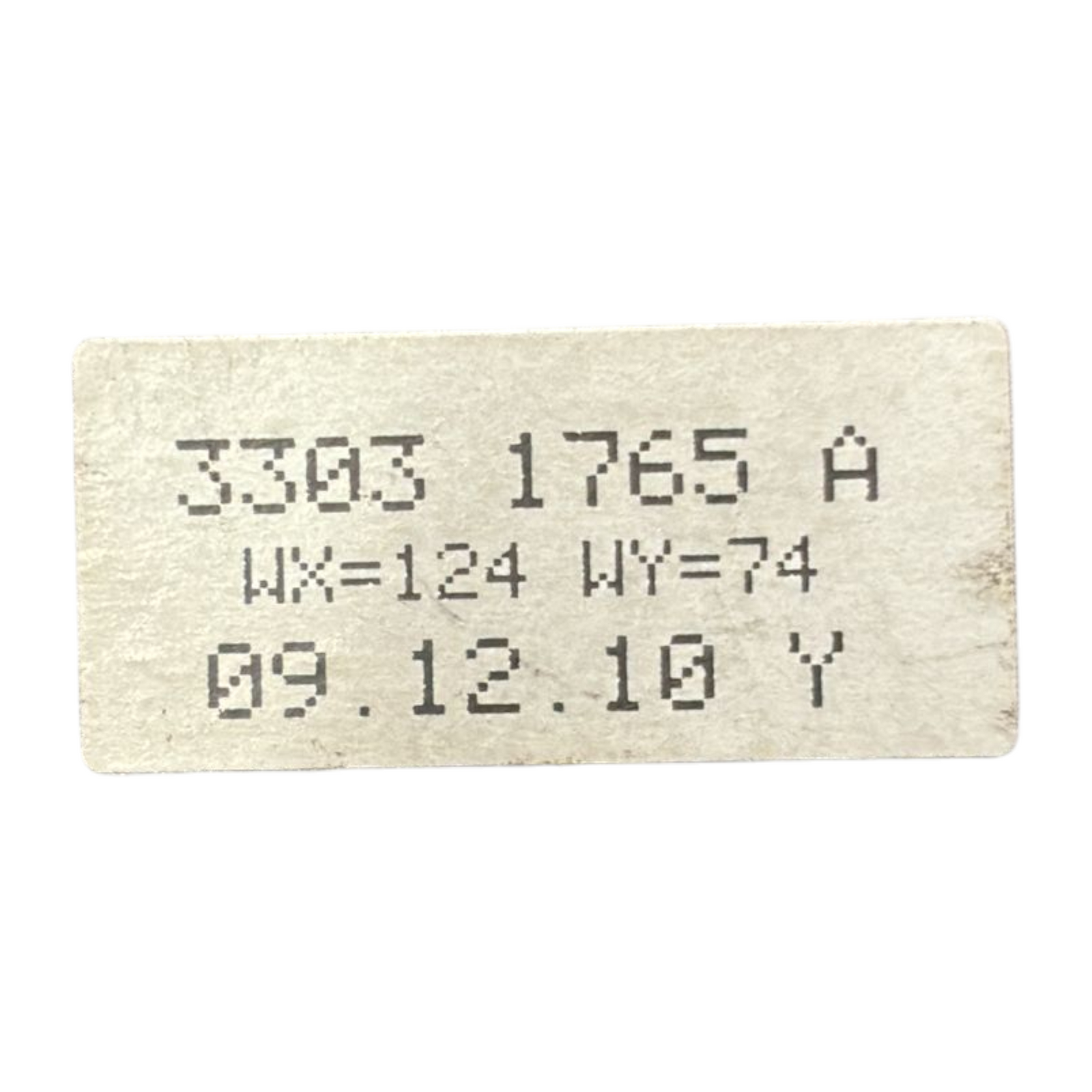 Ceinture de sécurité arrière gauche fiat panda 169 cod:33031765a (2003-2012) 
