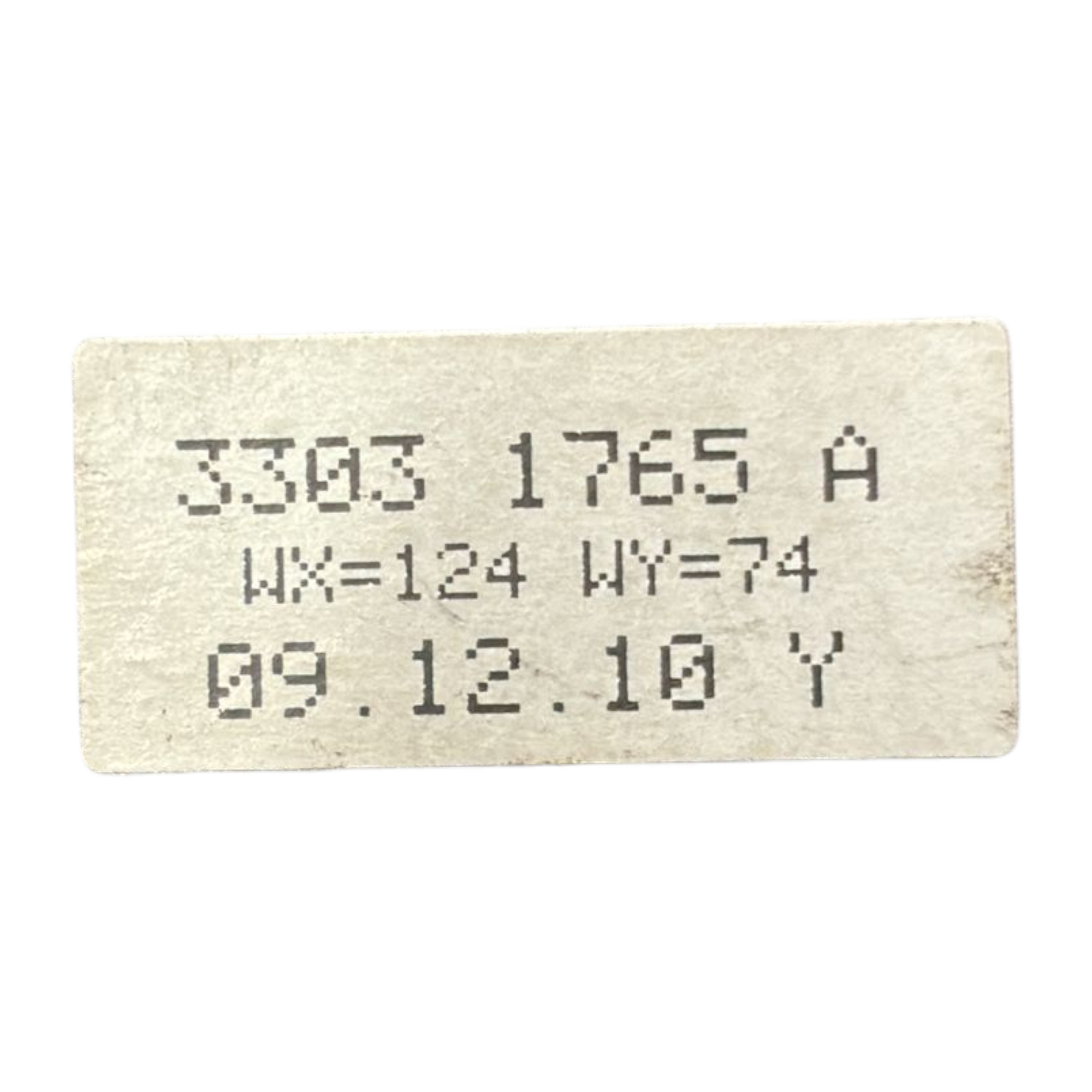 Ceinture de sécurité arrière gauche fiat panda 169 cod:33031765a (2003-2012) 