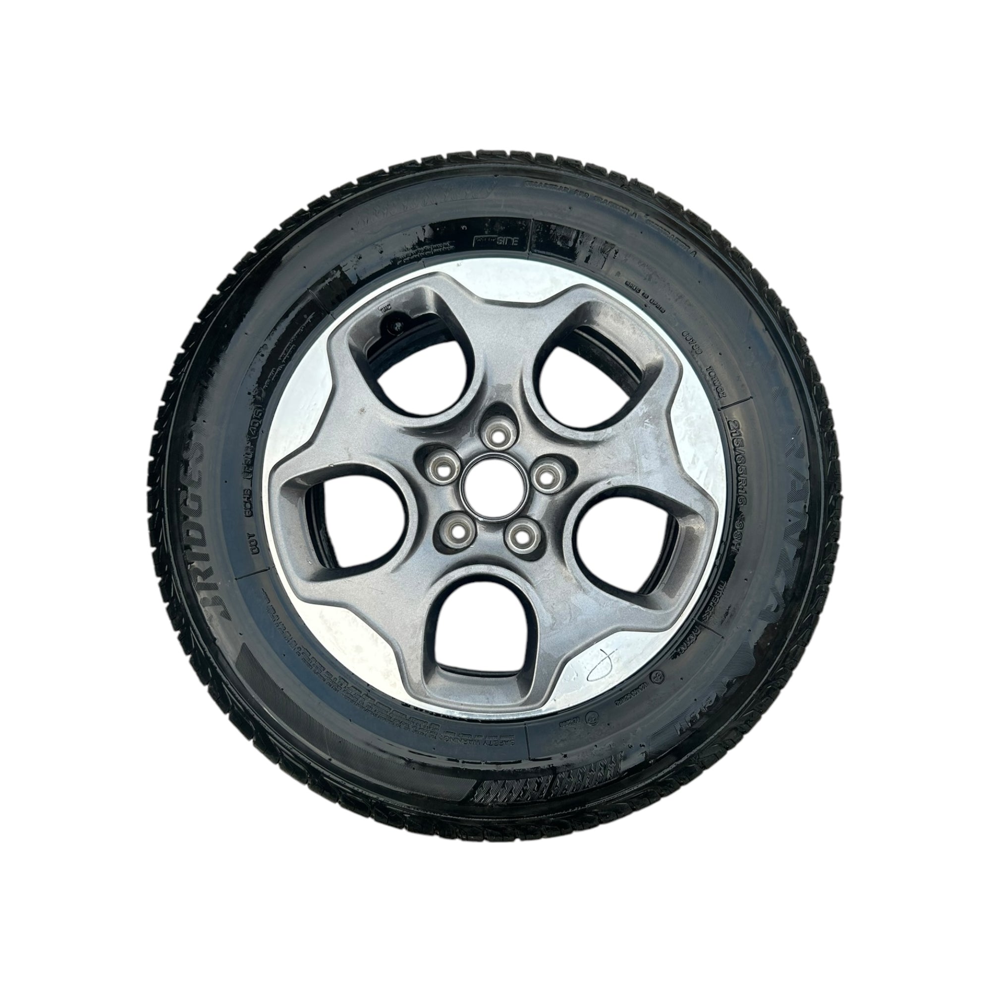 Ruota Di Scorta / Cerchio In Lega (BRIDGESTONE) Jeep Renegade (5 Fori / 215/65 R16) (2014 > )