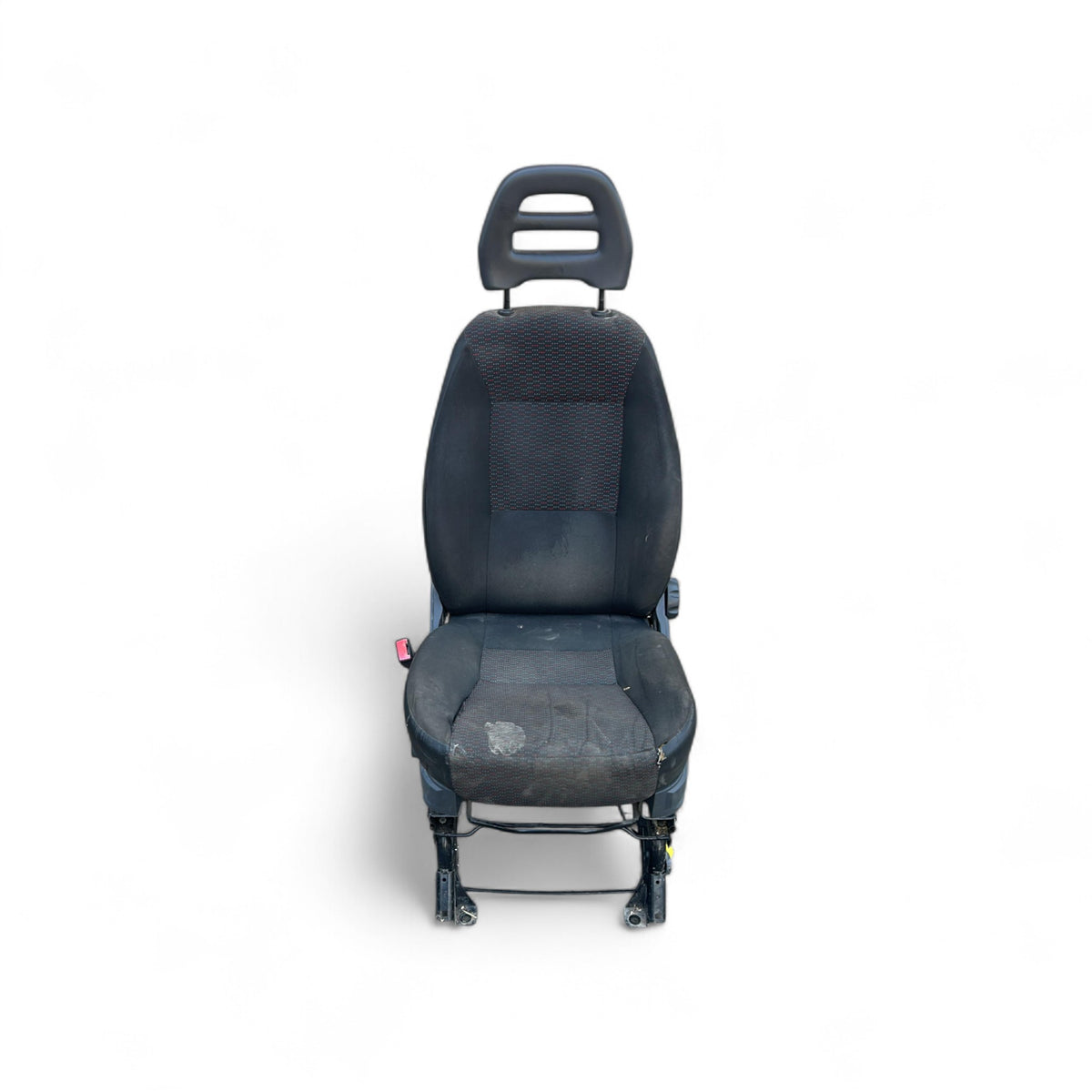 Sedile anteriore guidatore Citroen Jumper (2014 &gt; ) in stoffa nero e grigio