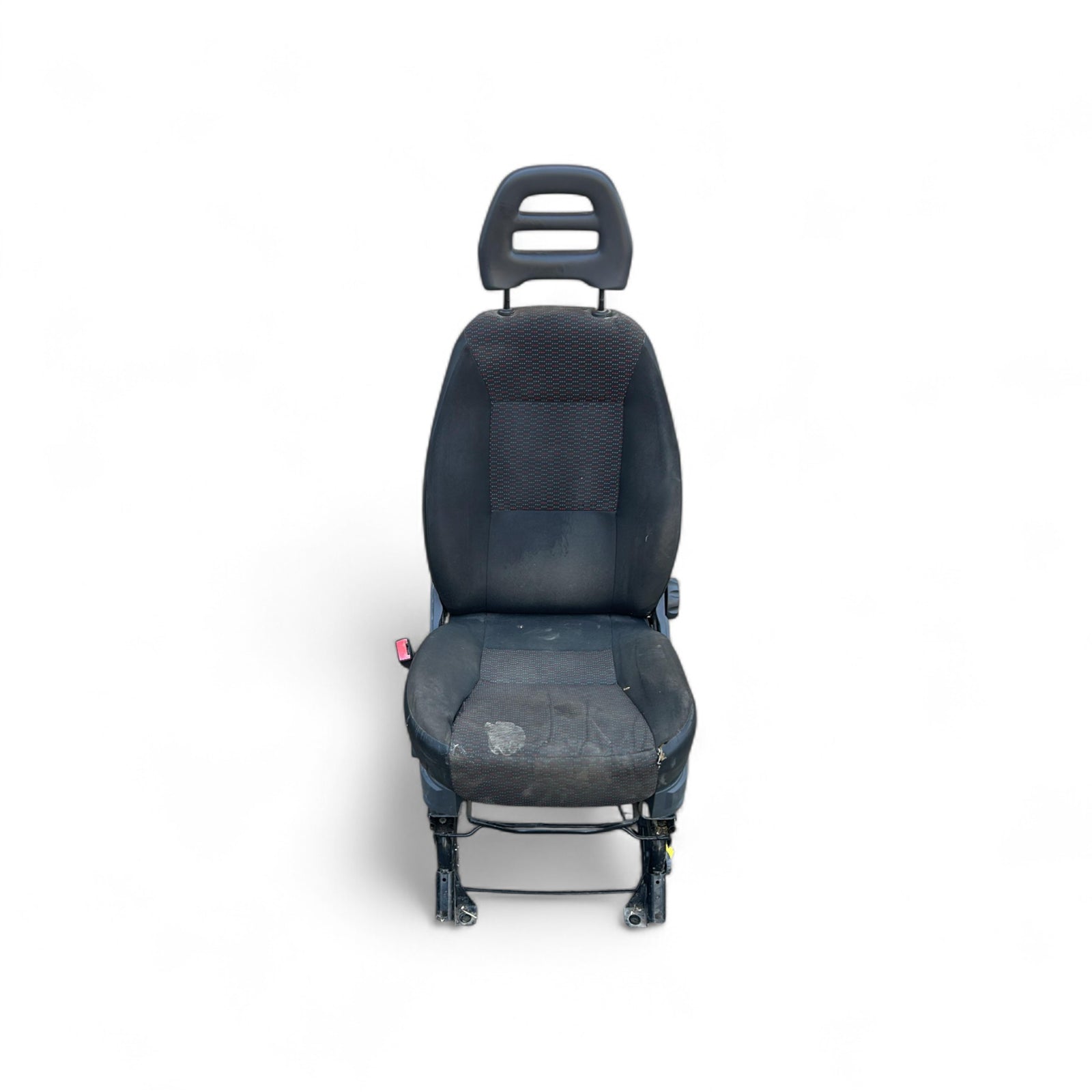 Sedile anteriore guidatore Citroen Jumper (2014 > ) in stoffa nero e grigio