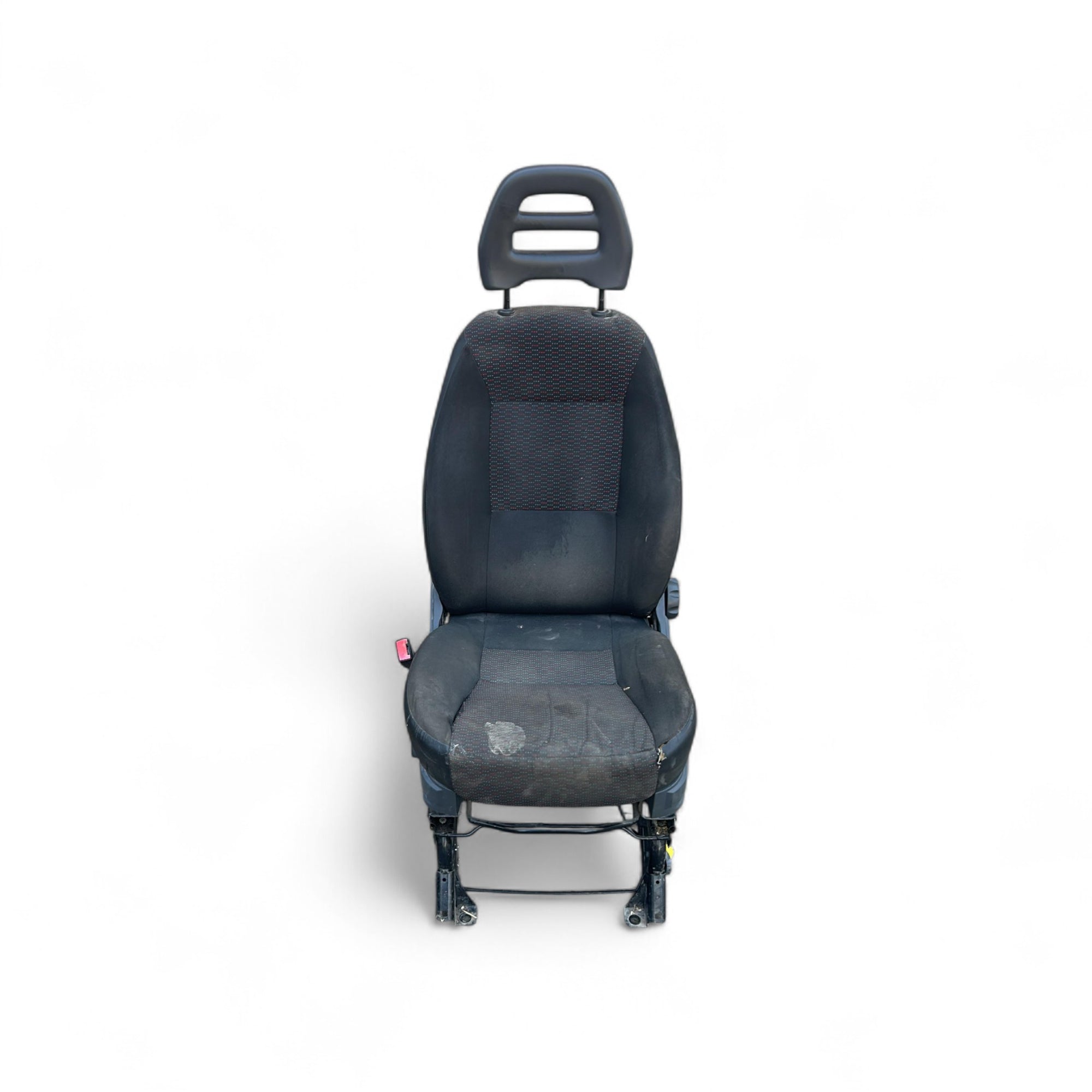 Sedile anteriore guidatore Citroen Jumper (2014 > ) in stoffa nero e grigio