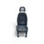 Sedile anteriore guidatore Citroen Jumper (2014 > ) in stoffa nero e grigio