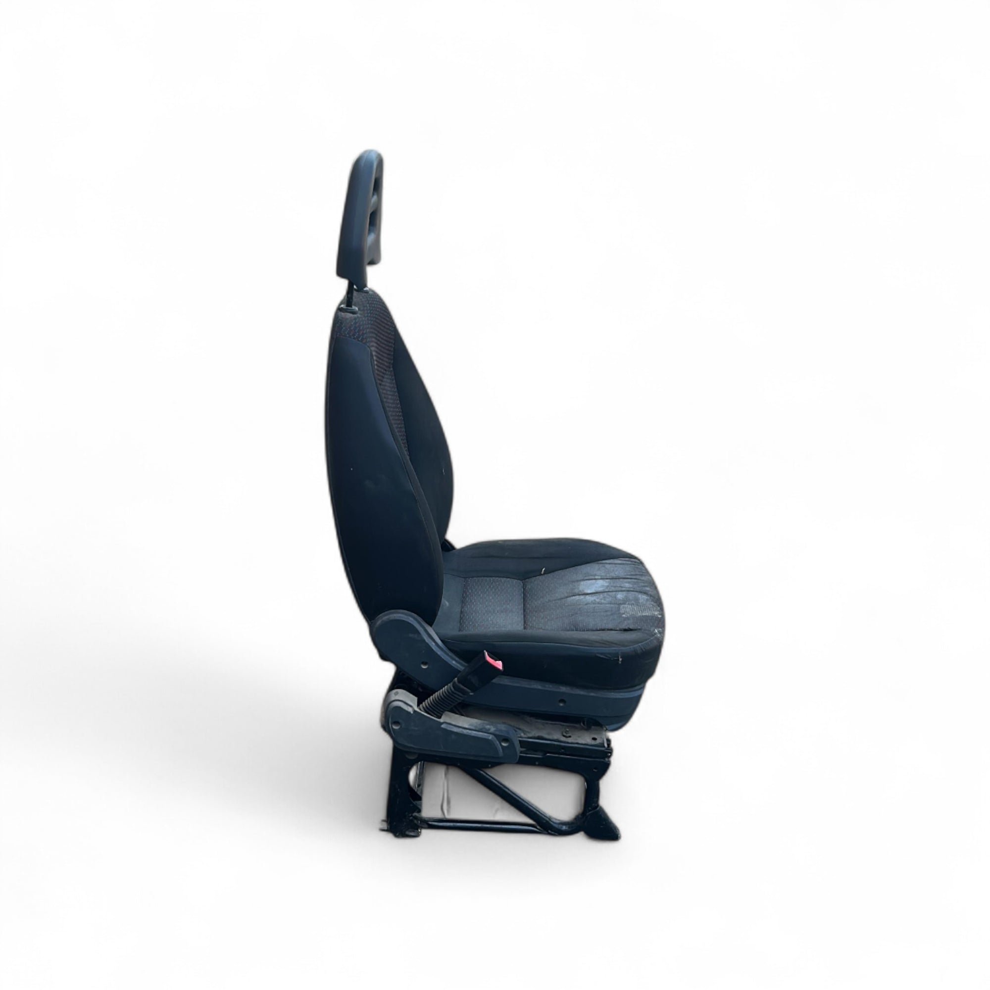Sedile anteriore guidatore Citroen Jumper (2014 > ) in stoffa nero e grigio