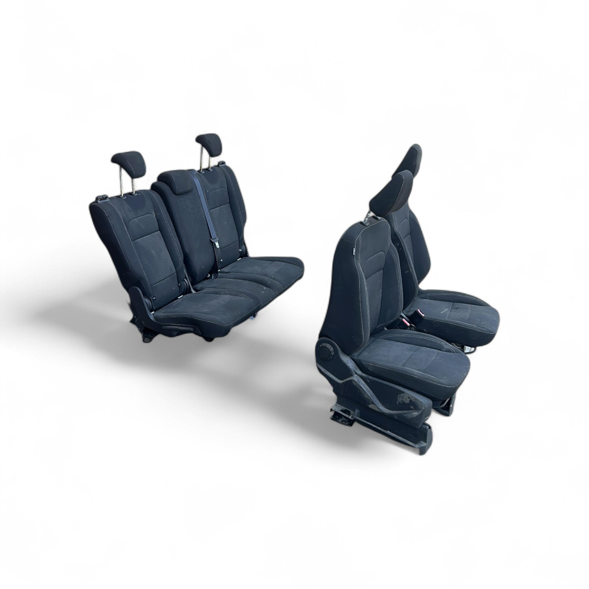 Tappezzeria / sedili in stoffa neri Ford Kuga II (2012 > 2019)