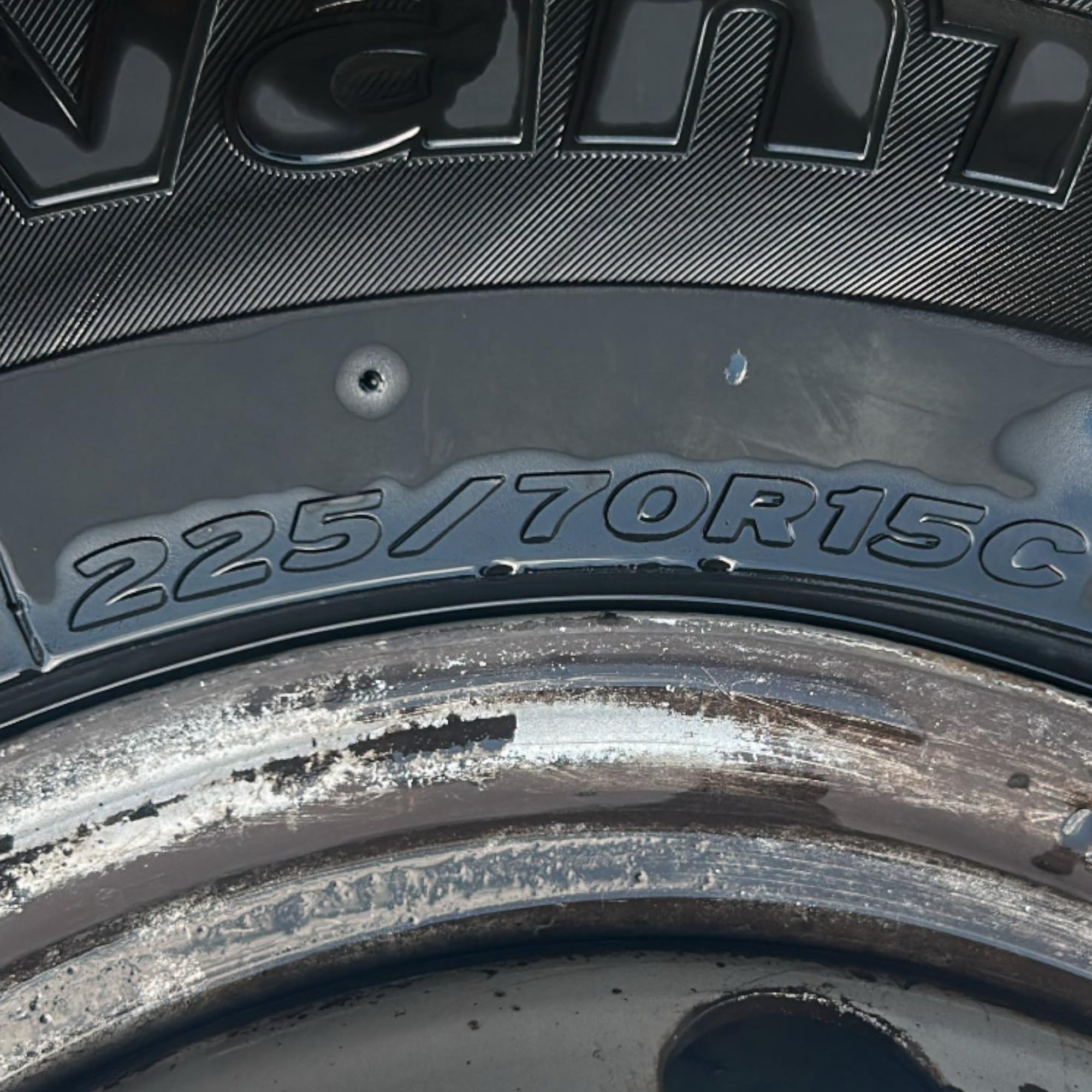 Cerchio in ferro Citroen Jumper (5 fori / 225 / 70 r15) (2014 > )