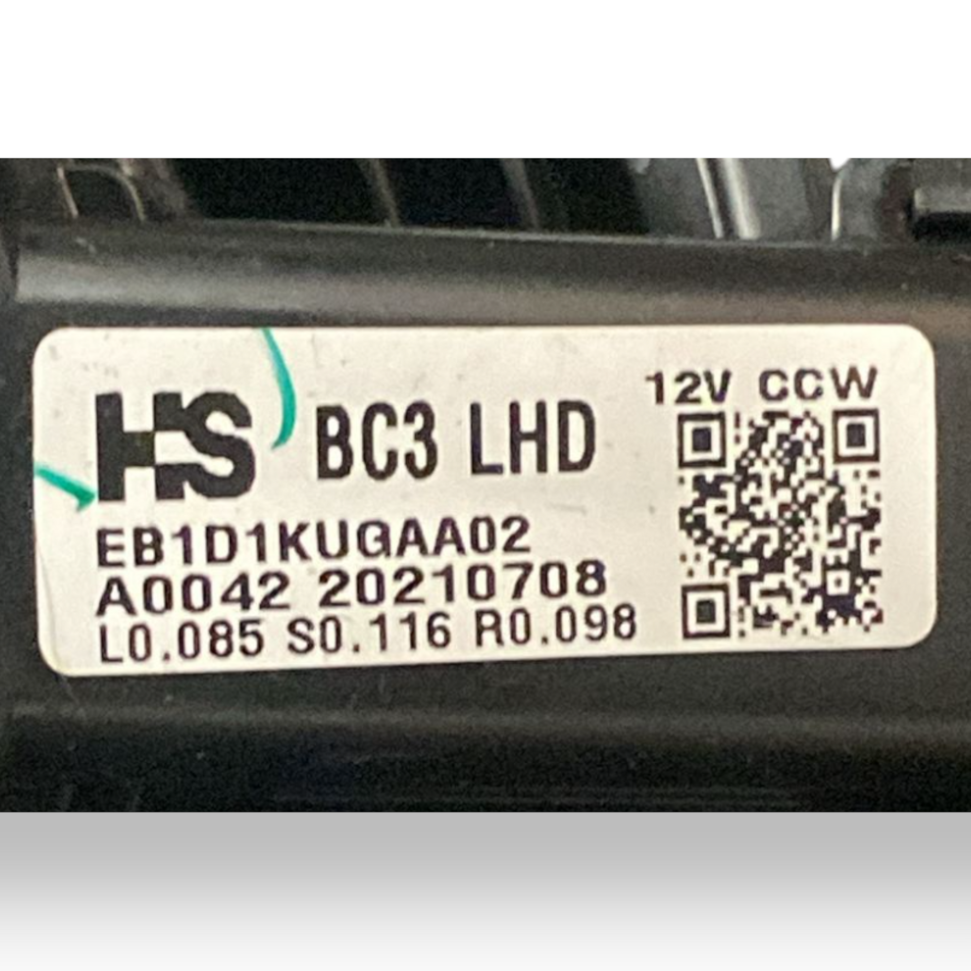 ventola abitacolo hyundai i20 bc3 1.2 benzina cod:bc3lhd (2020-)