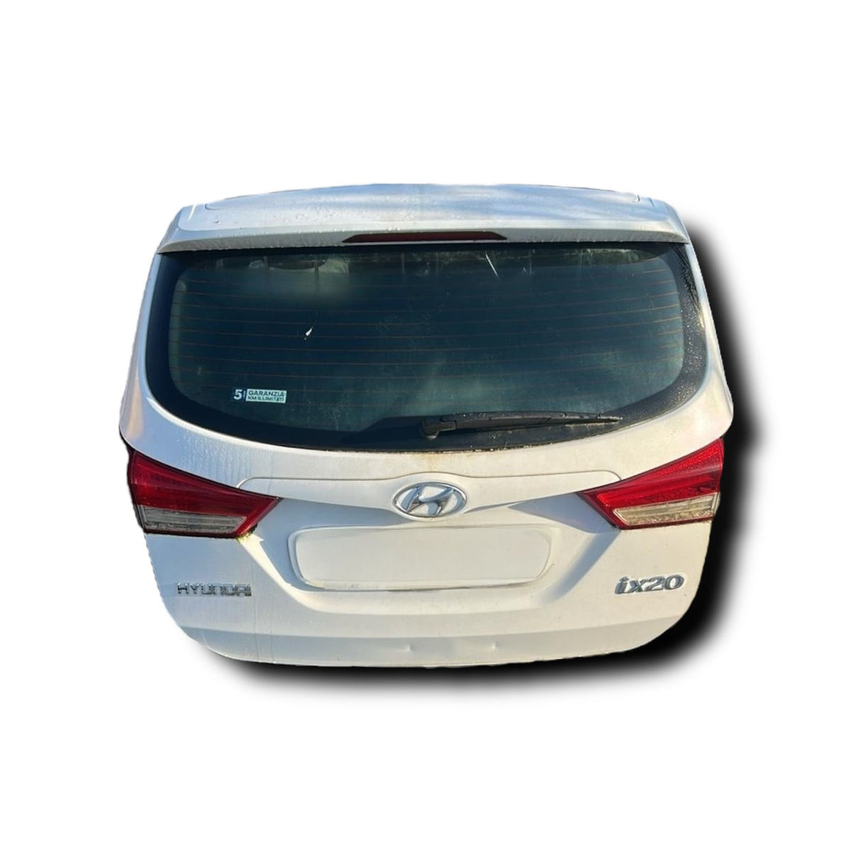Portón trasero blanco Hyundai IX20 (2010 > 2019) 