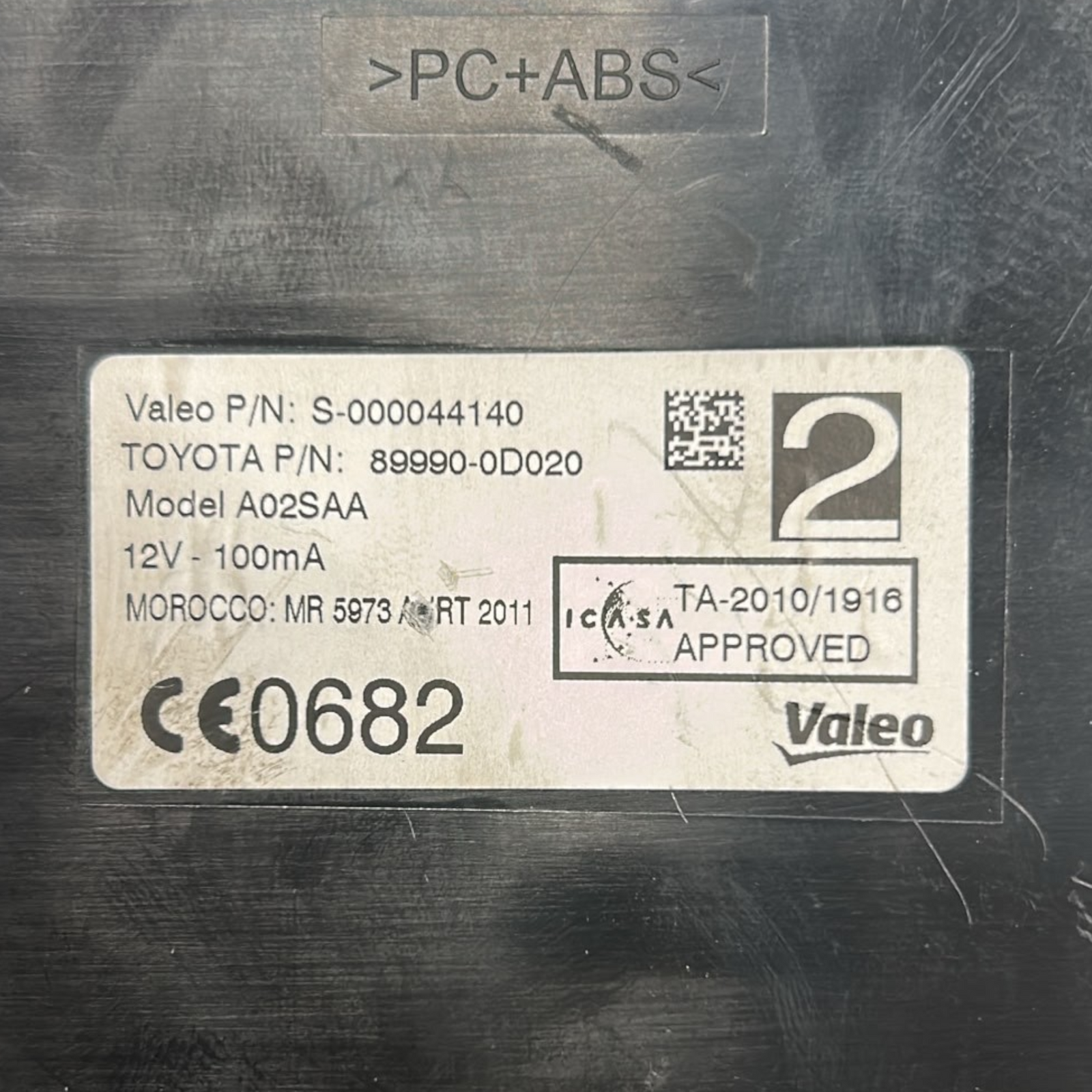 Centralina keyless toyota yaris iii cod:89990-0d020 (2011 > 2017)