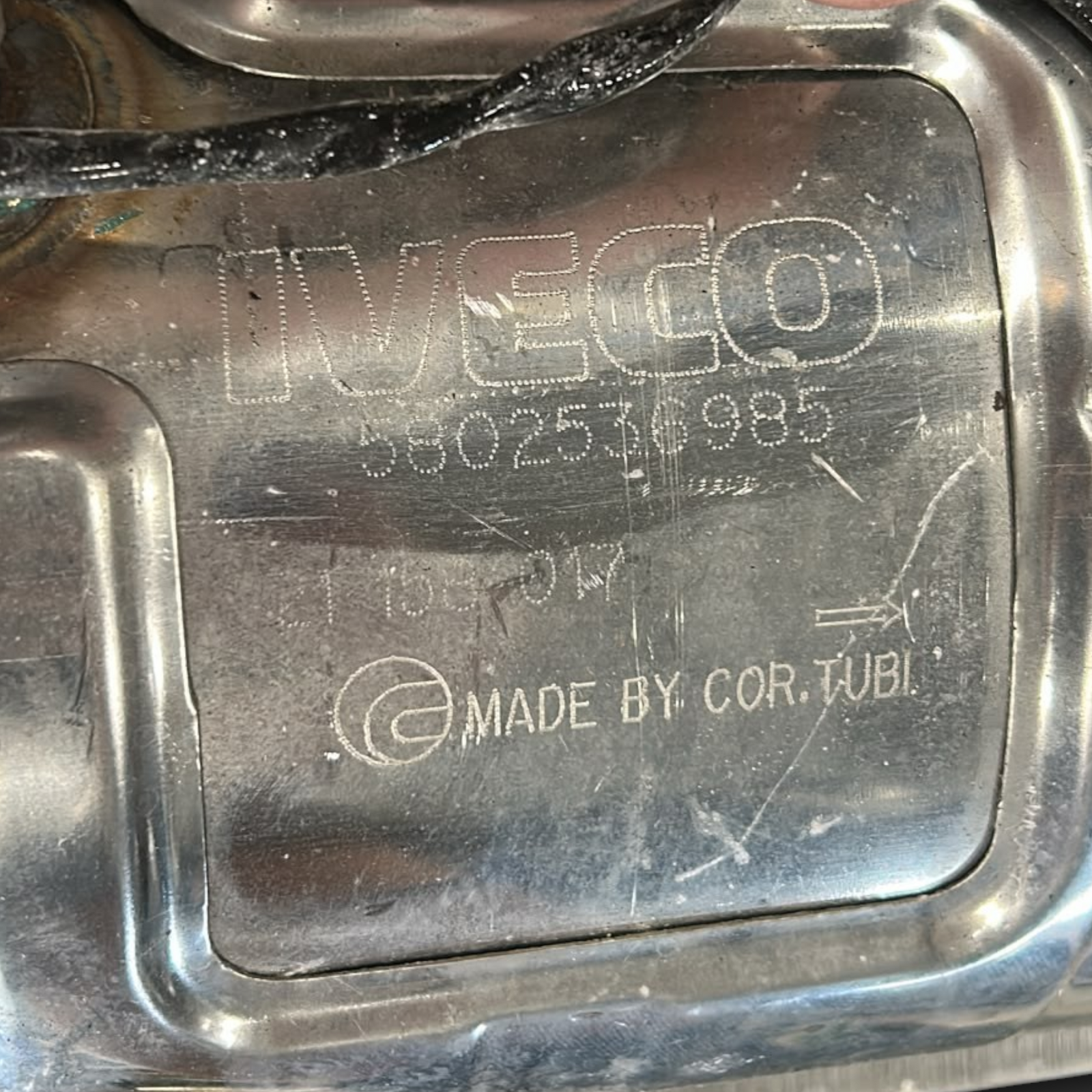 Fap / particulate filter Iveco Daily 2.3 diesel code:5802536985 (2014 >) (engine code: f1agl411u) 