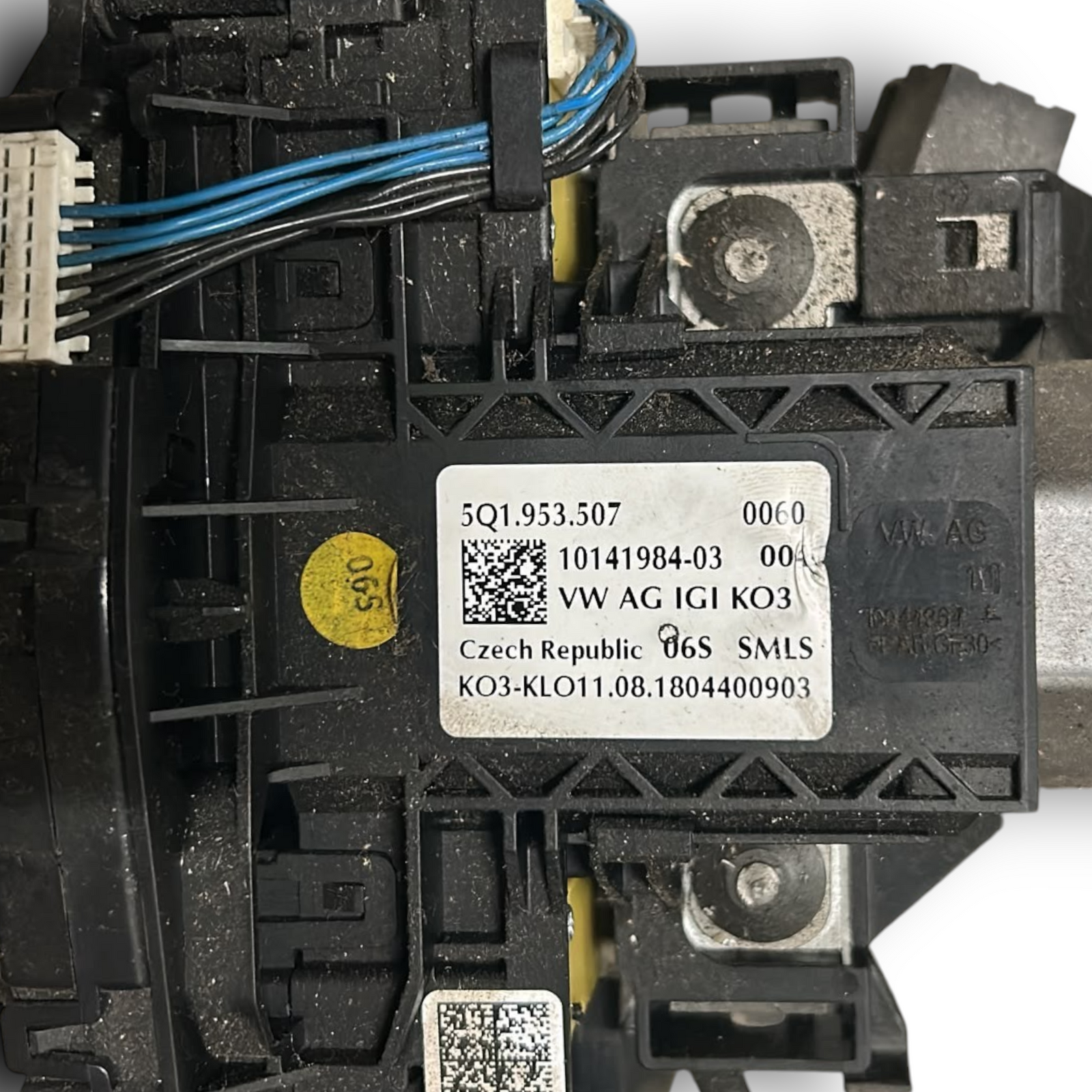 Lenksäule / Lenksäule Volkswagen Golf VII Cod:ep0916564b / 5q1953507 (2012 > 2019) + Lichtschalter 