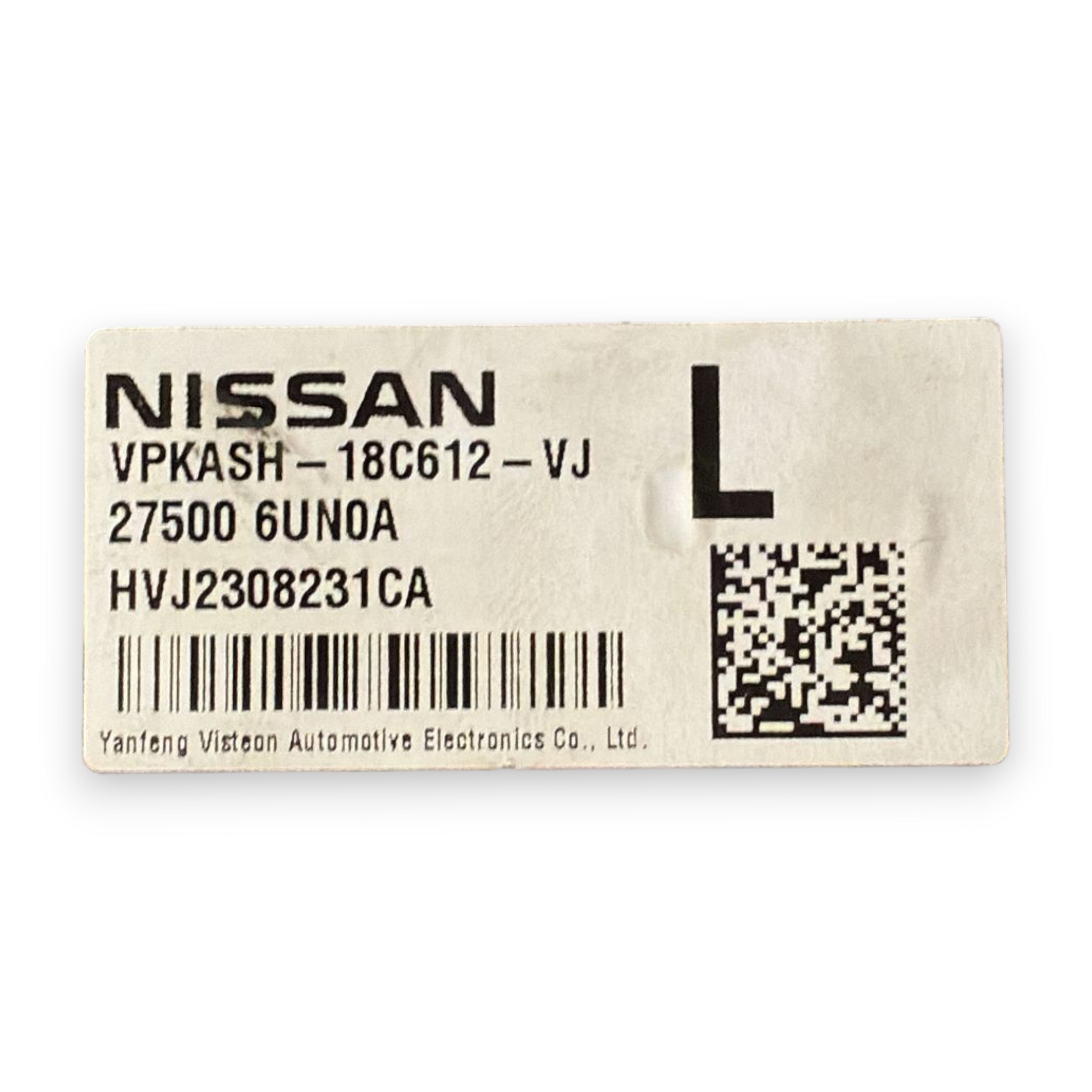Commandes de climatisation + bouches d'air nissan qashqai j12 cod:275006un0a (2021-) 