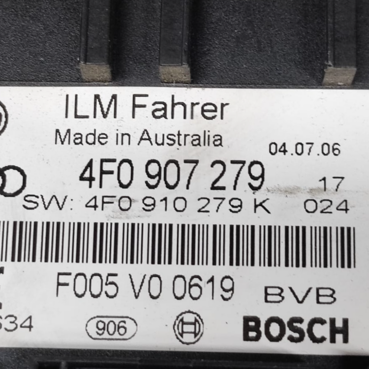 Unité de commande / Audi Q7 3.0 Module de confort de morue diesel: 4F0907279 (2005-2015)