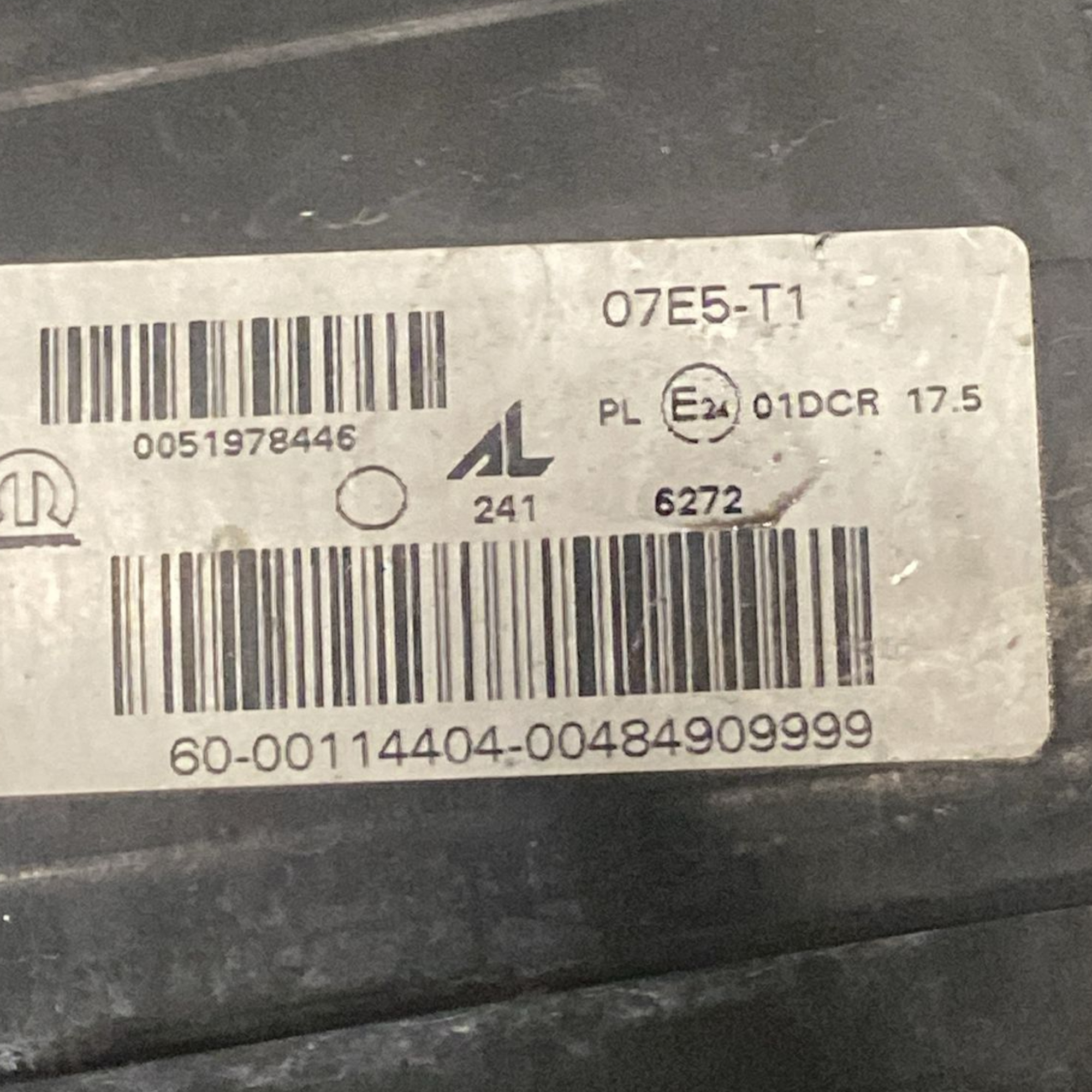 Voorlicht / xenon koplamp rechts (dx) fiat 500x cod:0051978446 (2014-) 