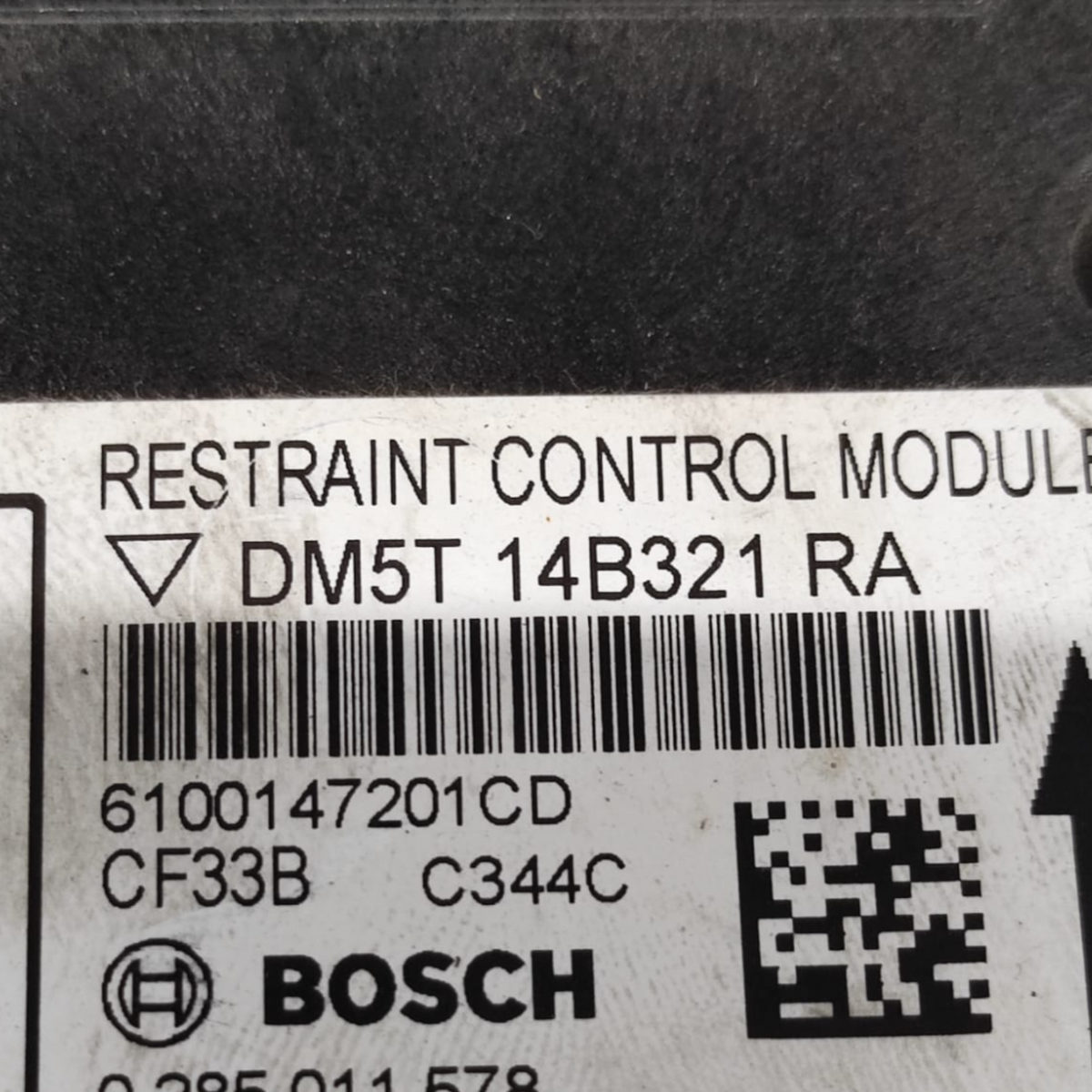 Koda krmilne enote zračnih blazin Ford c-max: dm5t14b321ra (2010-2019)