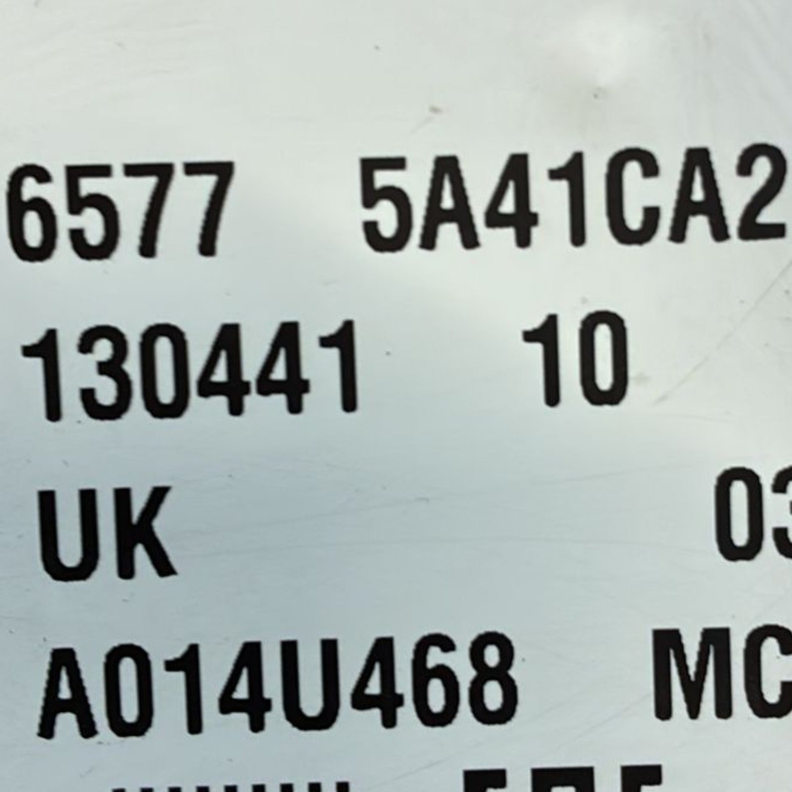 BMW x1 f48 krmilna enota airbag koda.  65775a41ca2 (2015 > 2022)