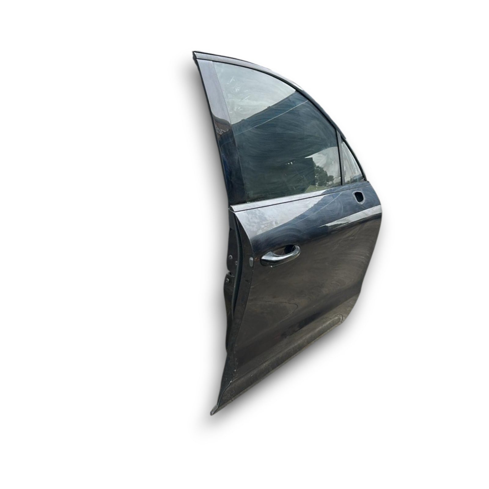 Portiera anteriore destra nera Porsche Macan (95B) (2019 > ) porta / sportello