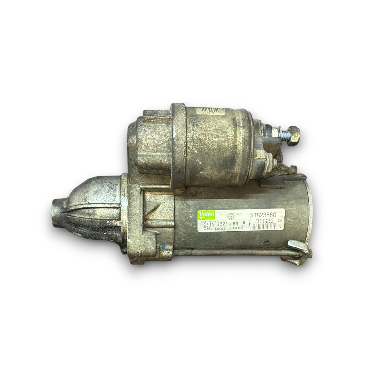 Startmotor fiat grande punto 1.3 diesel cod: 51823860 (2005 - 2012) 