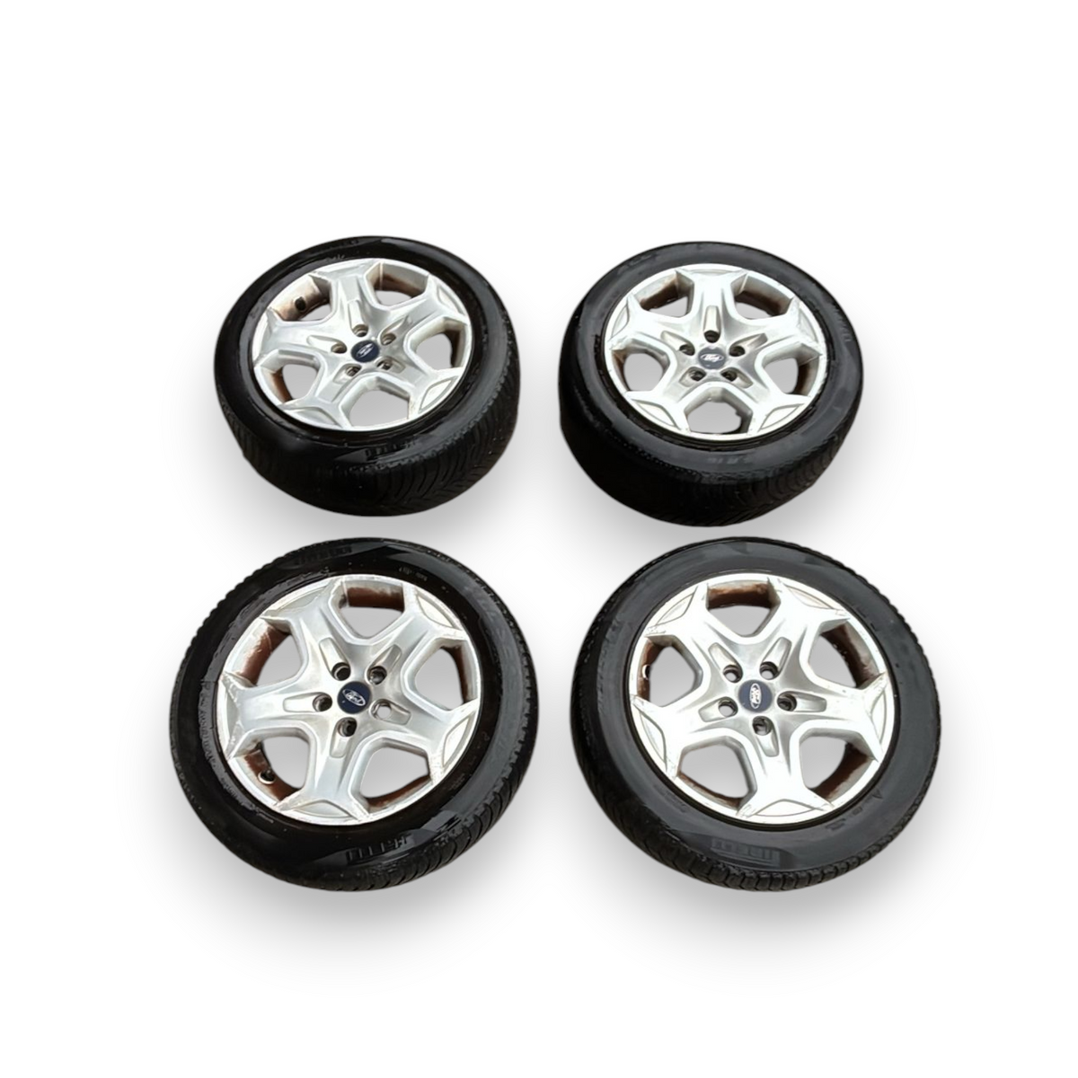 Kovinski platišči ford c-max (205/55/R16) (2010-2019) + pokrovi platišč 