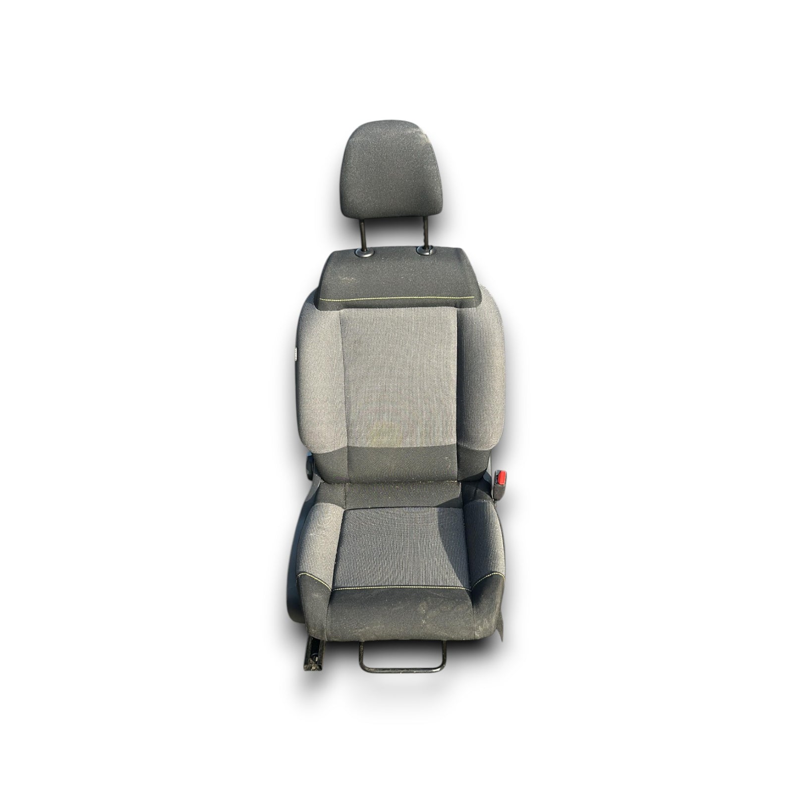 Siège avant passager Citroen C3 III (2016 > 2023) en tissu noir et gris 