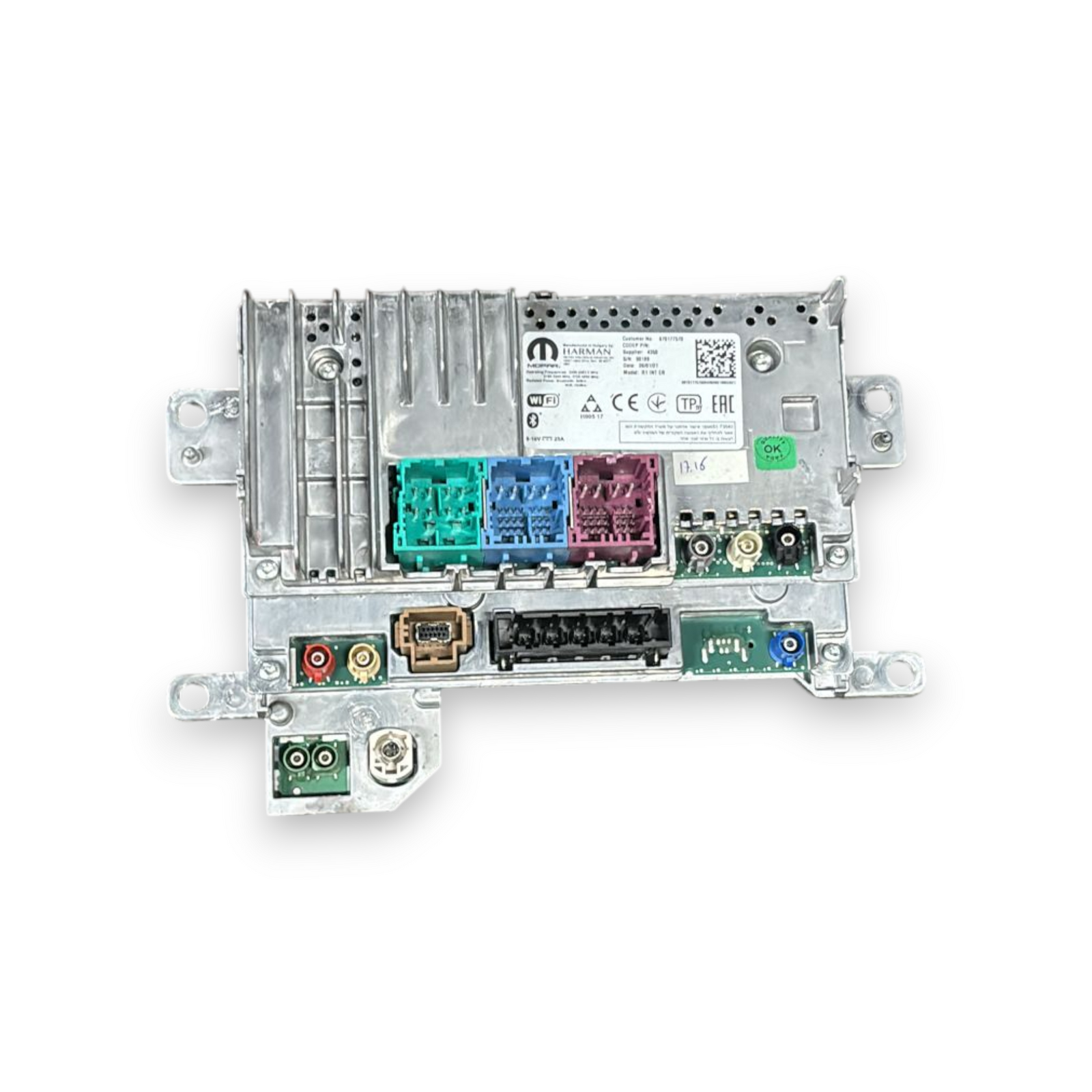 Centralna enota avtoradia Maserati Levante kod:670177570 (2016-) 