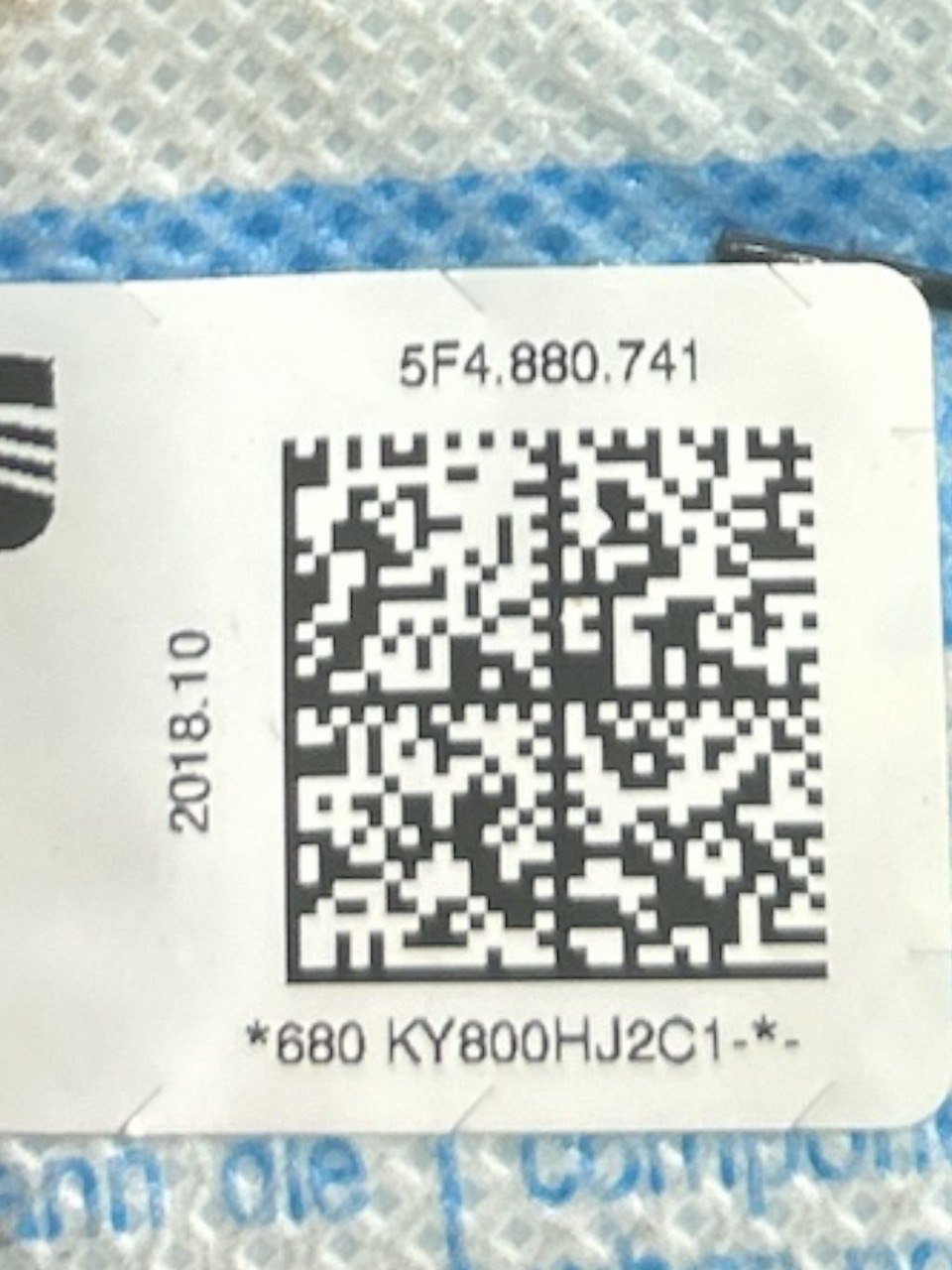 AirBag A Tendina Anteriore Sinistra Seat Leon III (2013 > 2019) cod.5F4880741 - F&P CRASH SRLS - Ricambi Usati