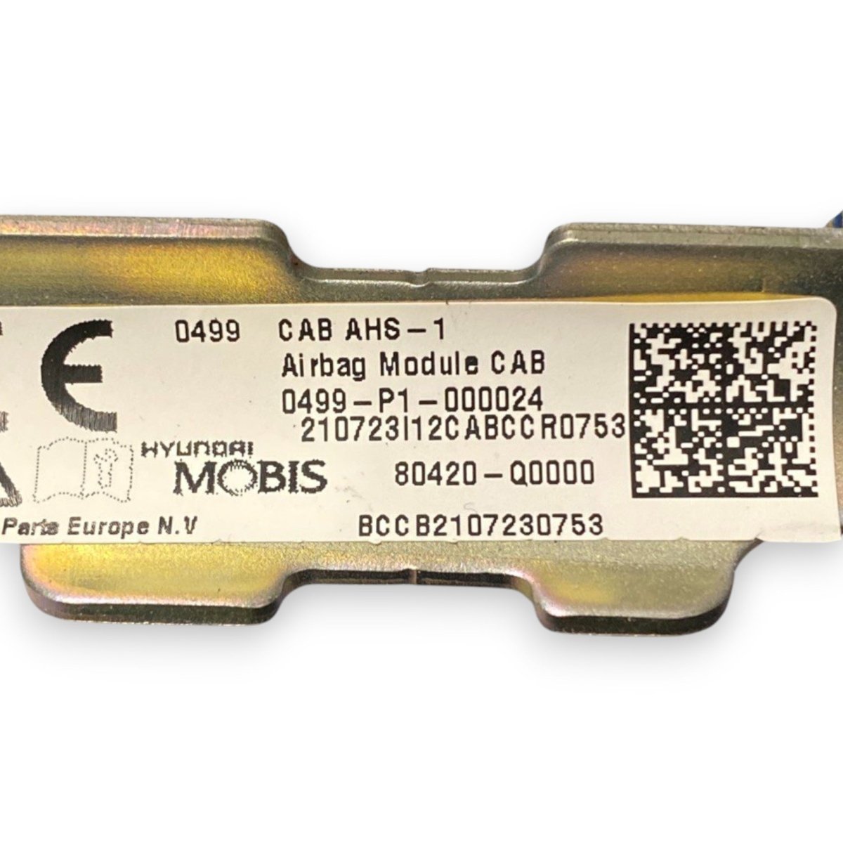 Airbag a tendina destro (dx) hyundai i20 iii Cod: 80420 - q0000 (2020 - ) - F&P CRASH SRLS - Ricambi Usati