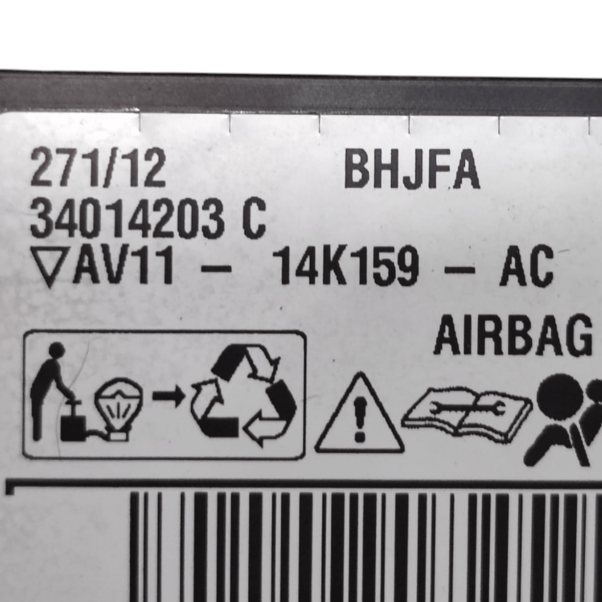 Airbag a tendina destro ford b - max cod: av1114k159ac (2012 - 2018) - F&P CRASH SRLS - Ricambi Usati