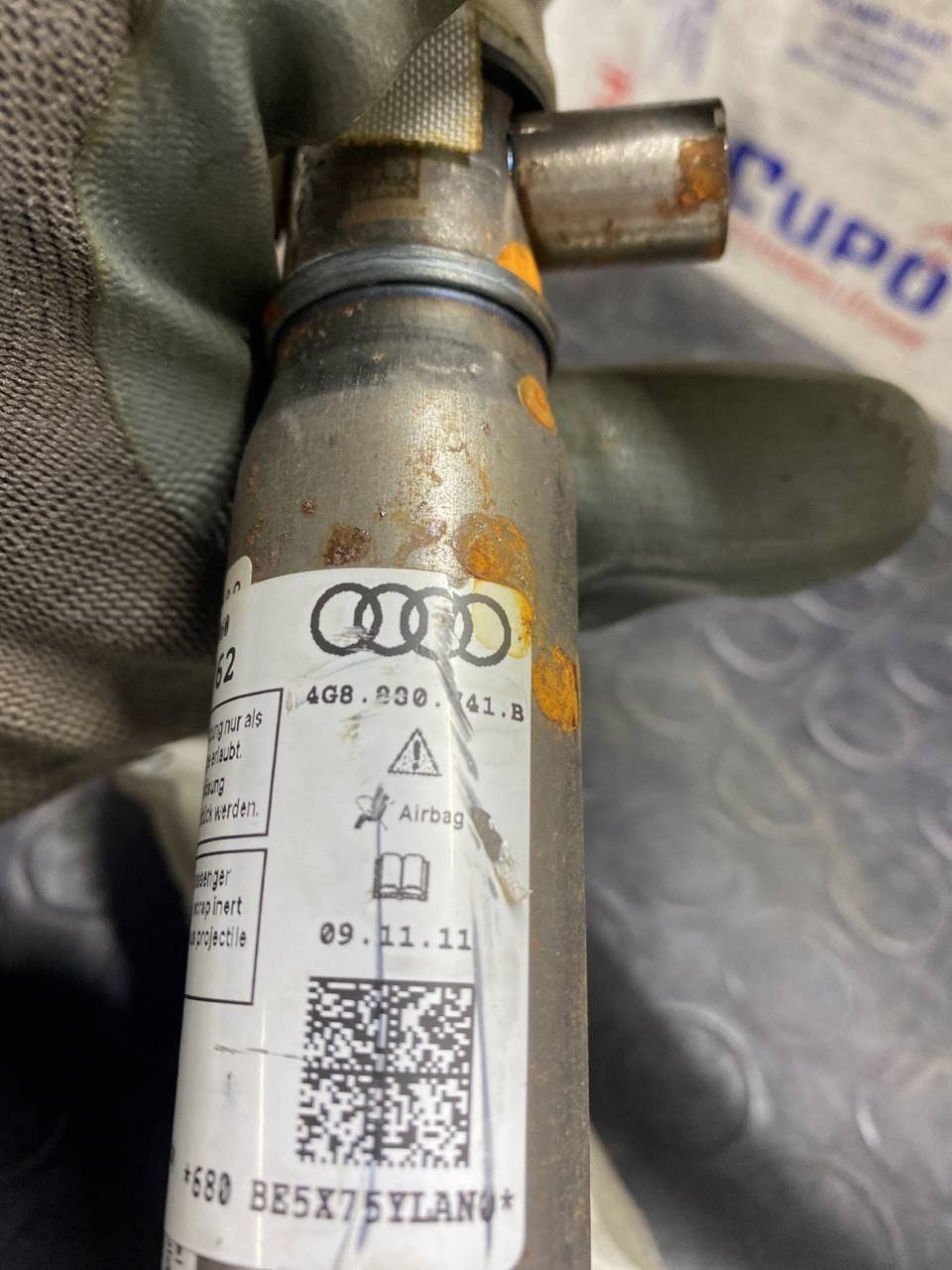 Airbag a tendina laterale destro Audi A7 4G cod: 4g8880741b - F&P CRASH SRLS - Ricambi Usati